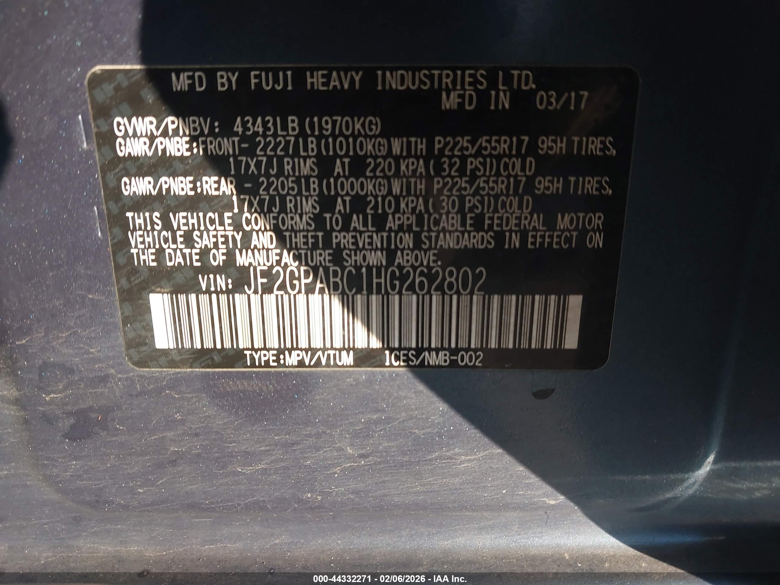 SUBARU CROSSTREK image 9