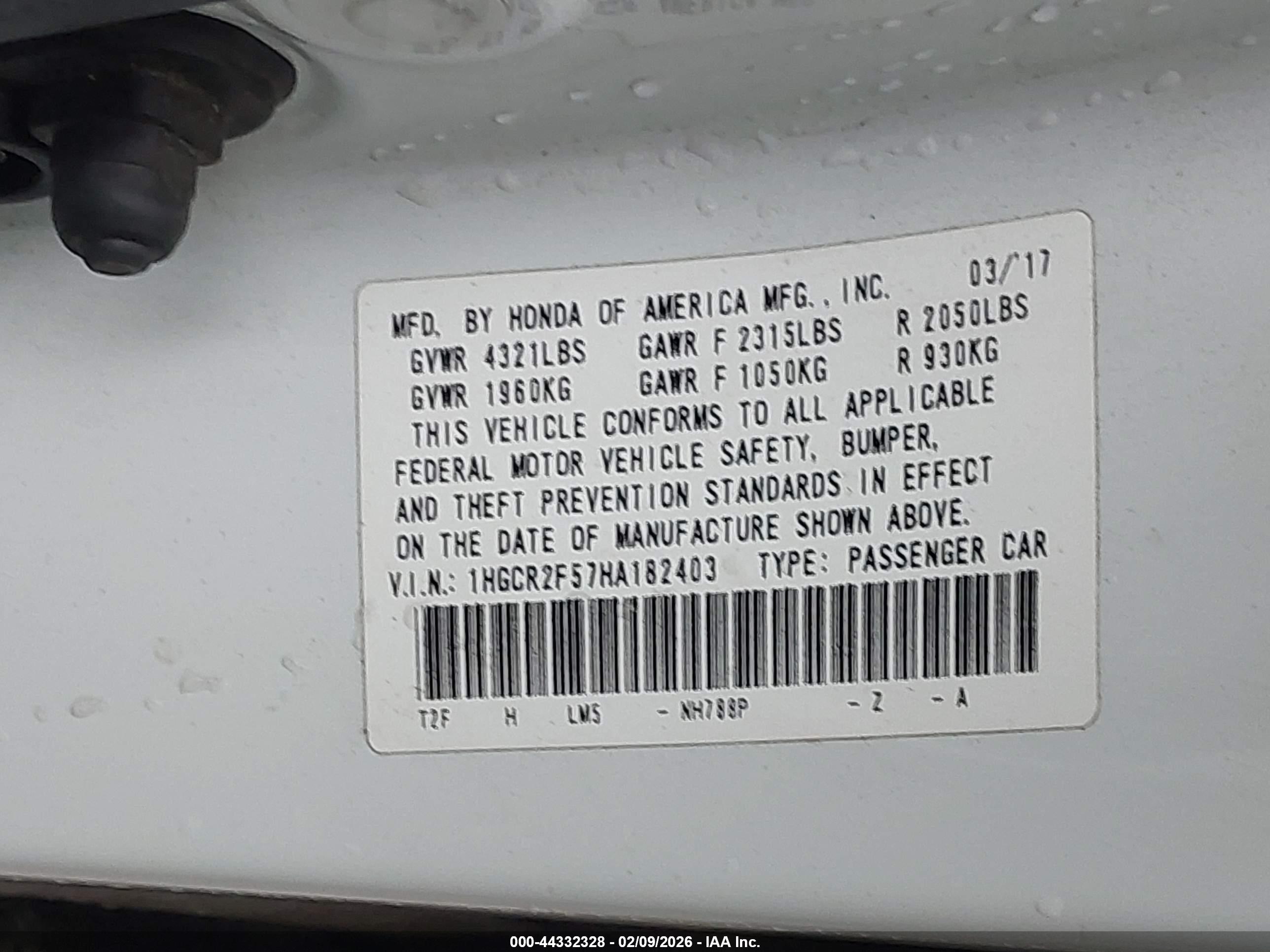 HONDA ACCORD image 9