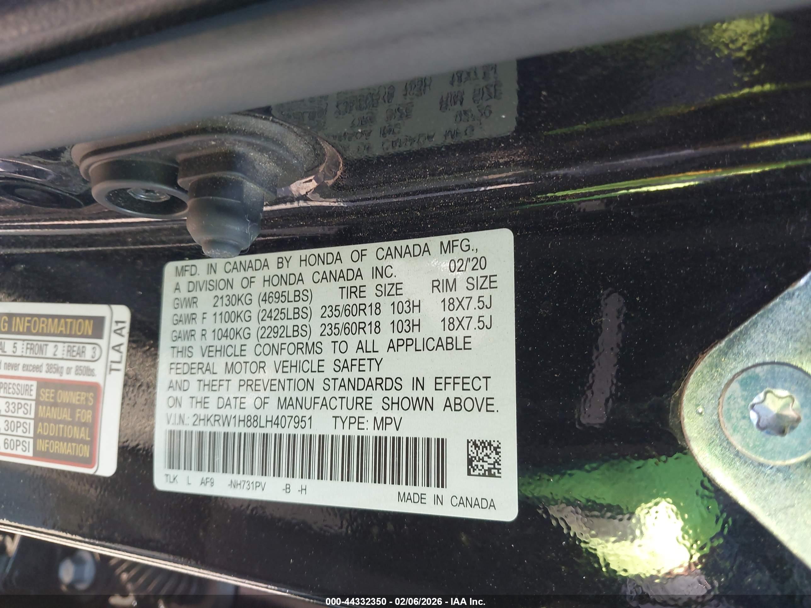 HONDA CR-V image 9