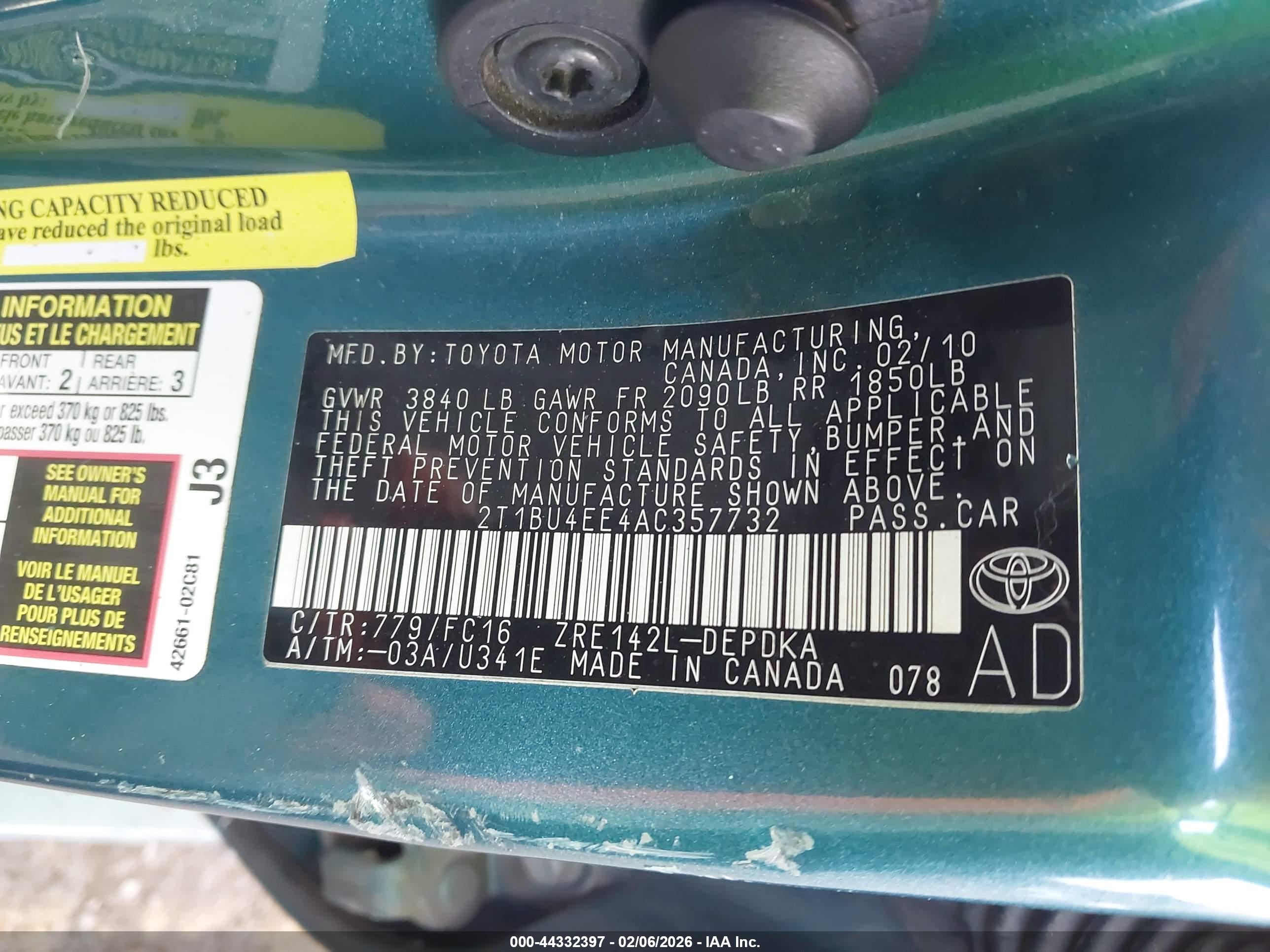 TOYOTA COROLLA image 9