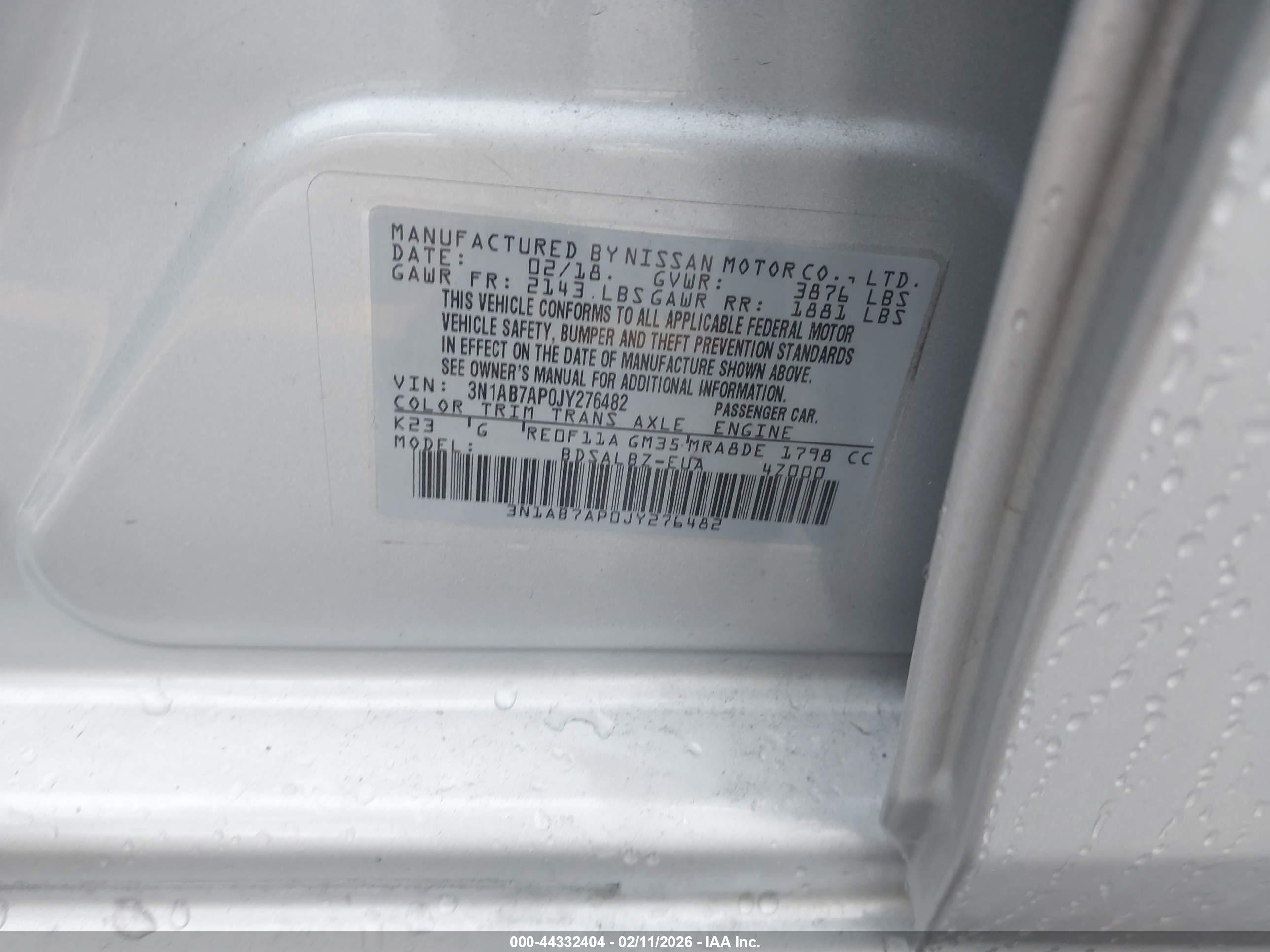 NISSAN SENTRA image 9