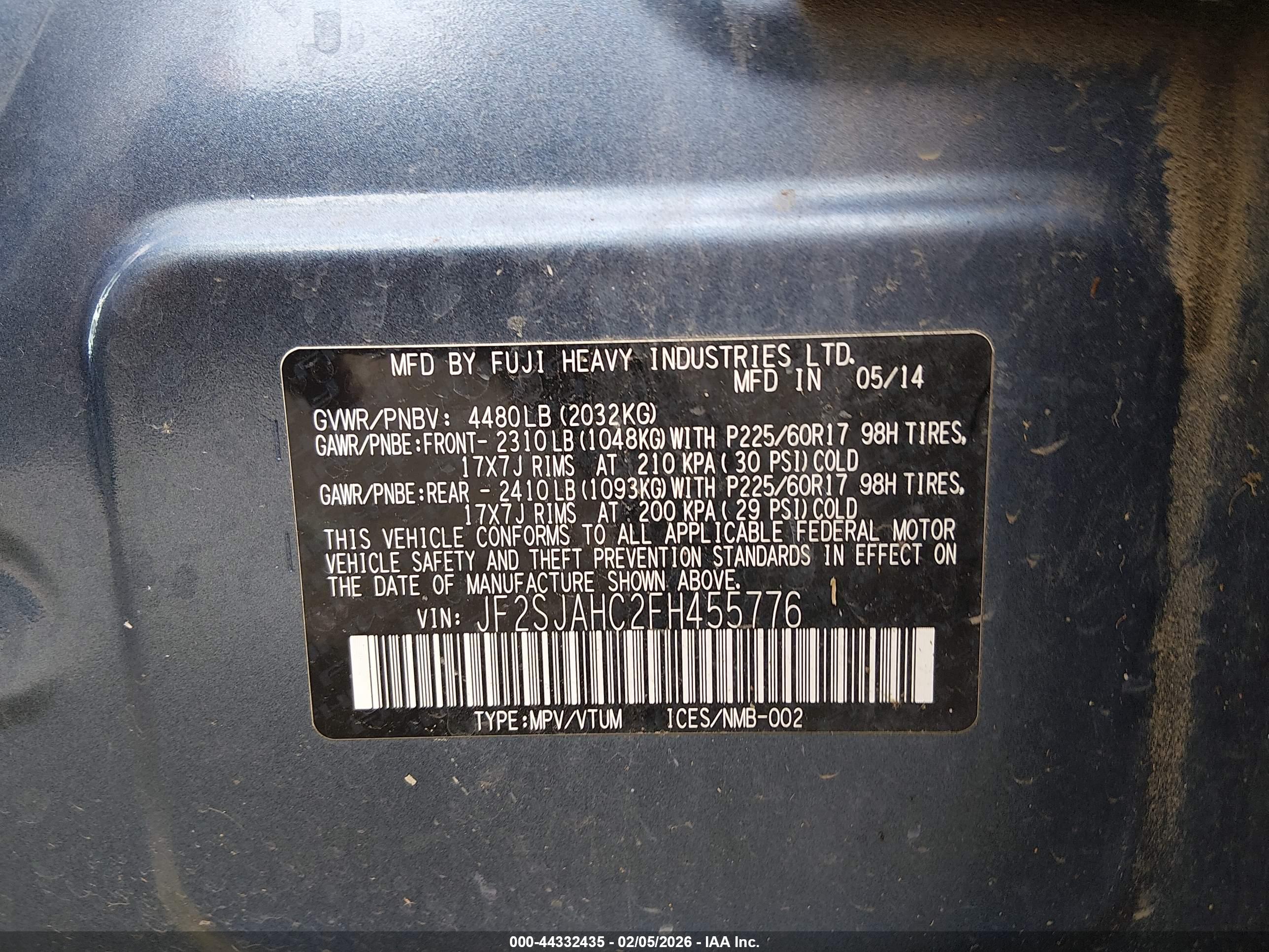 SUBARU FORESTER image 9