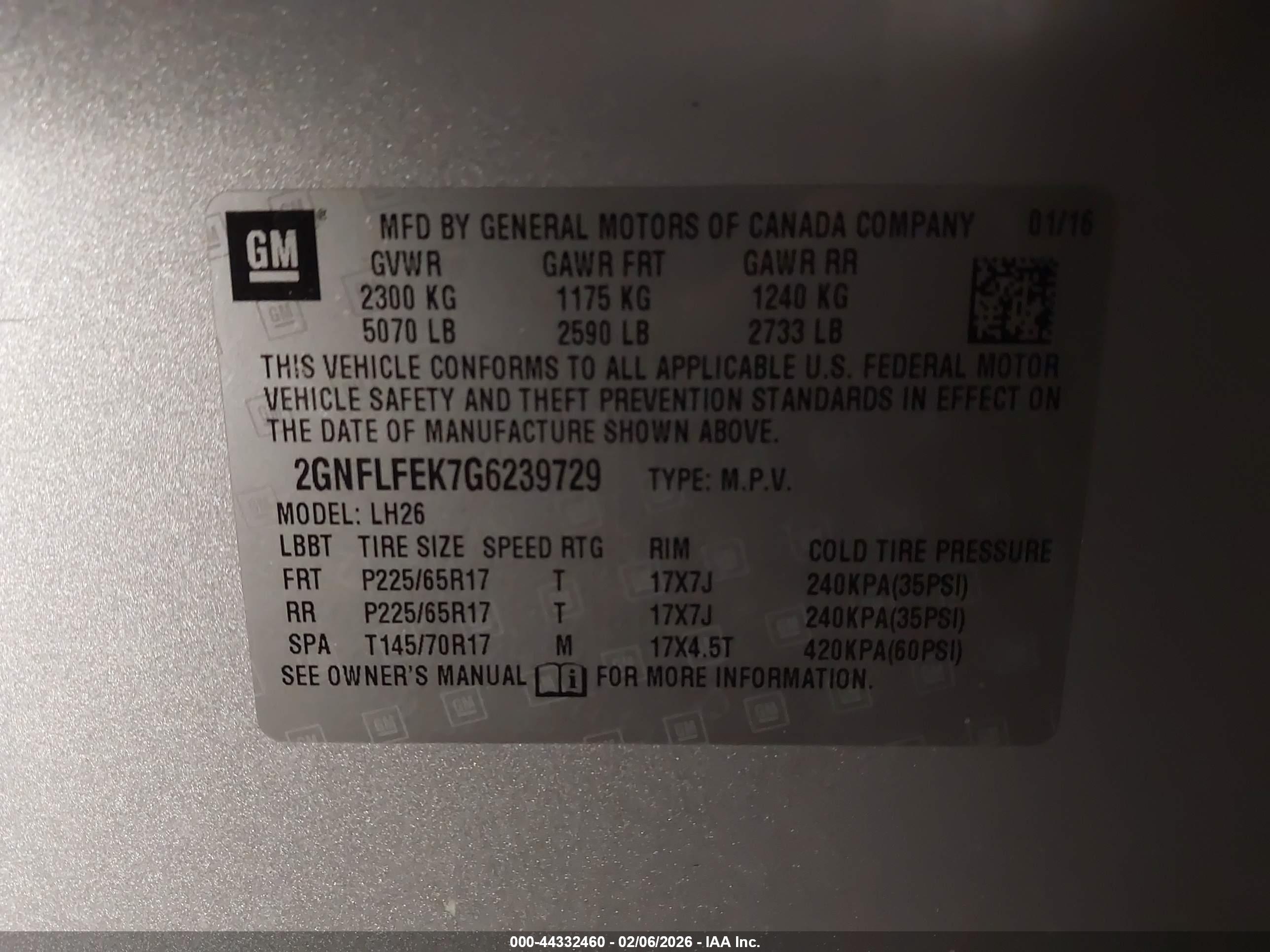 CHEVROLET EQUINOX image 9
