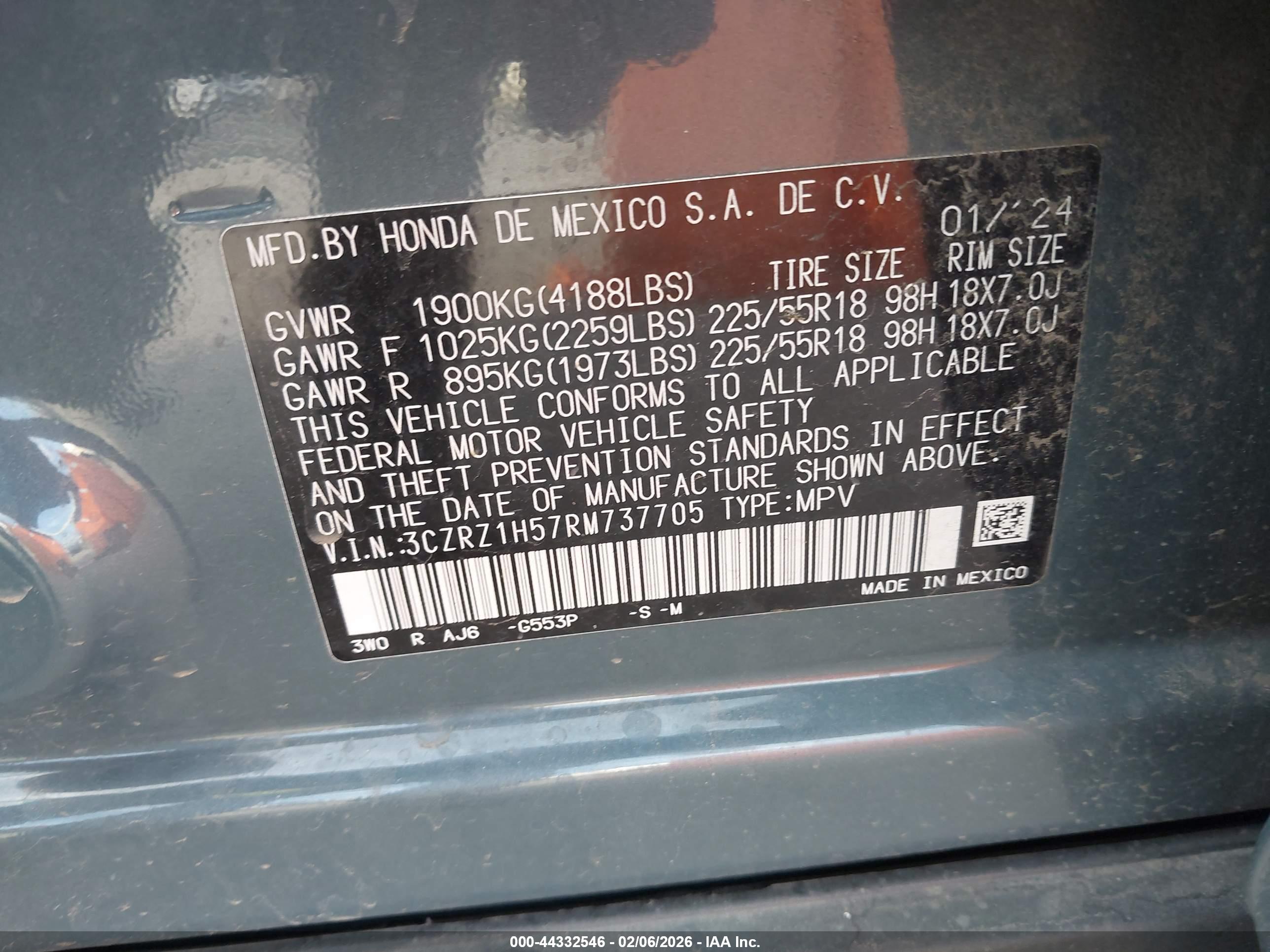 HONDA HR-V image 9