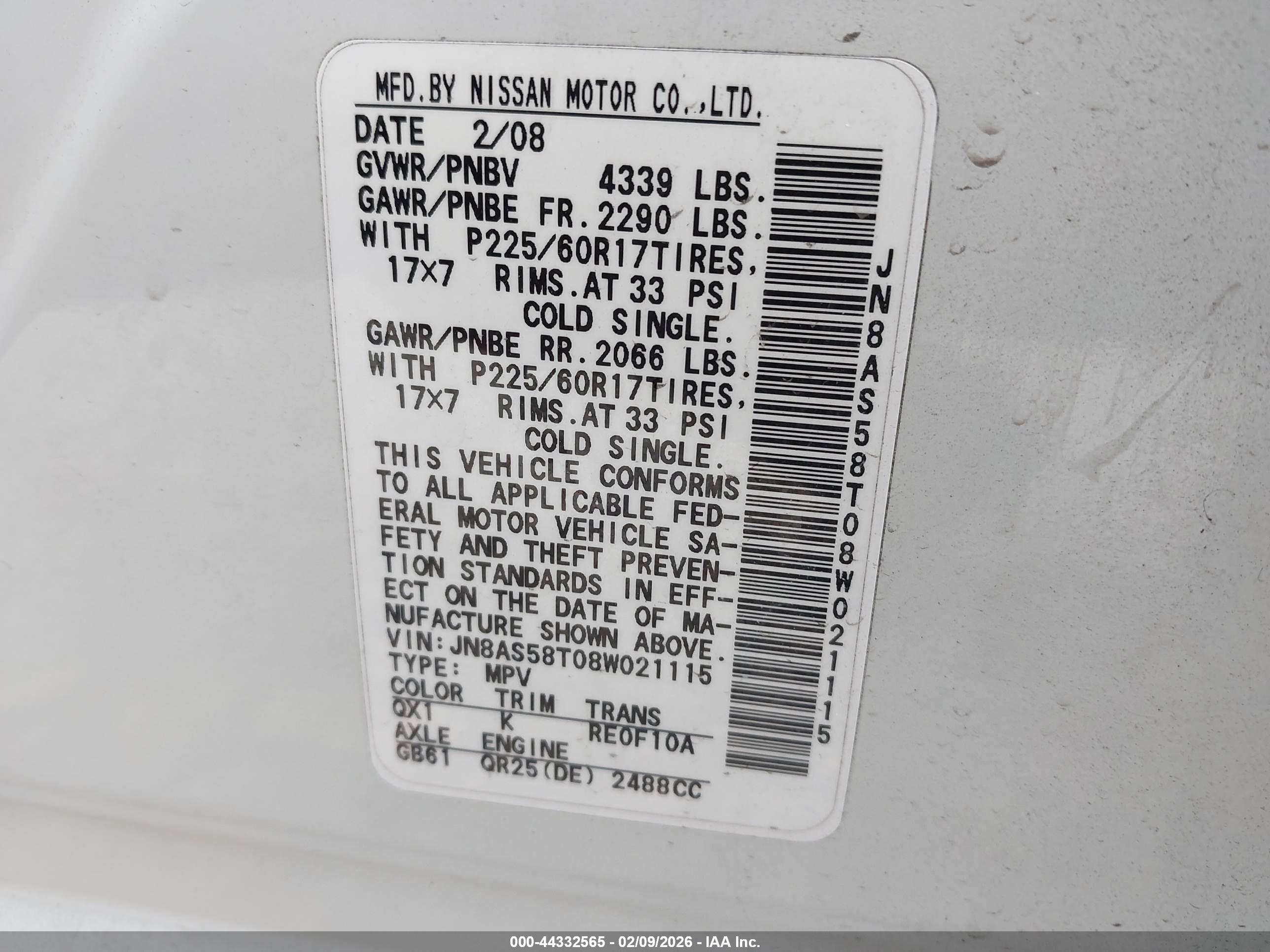 NISSAN ROGUE image 9