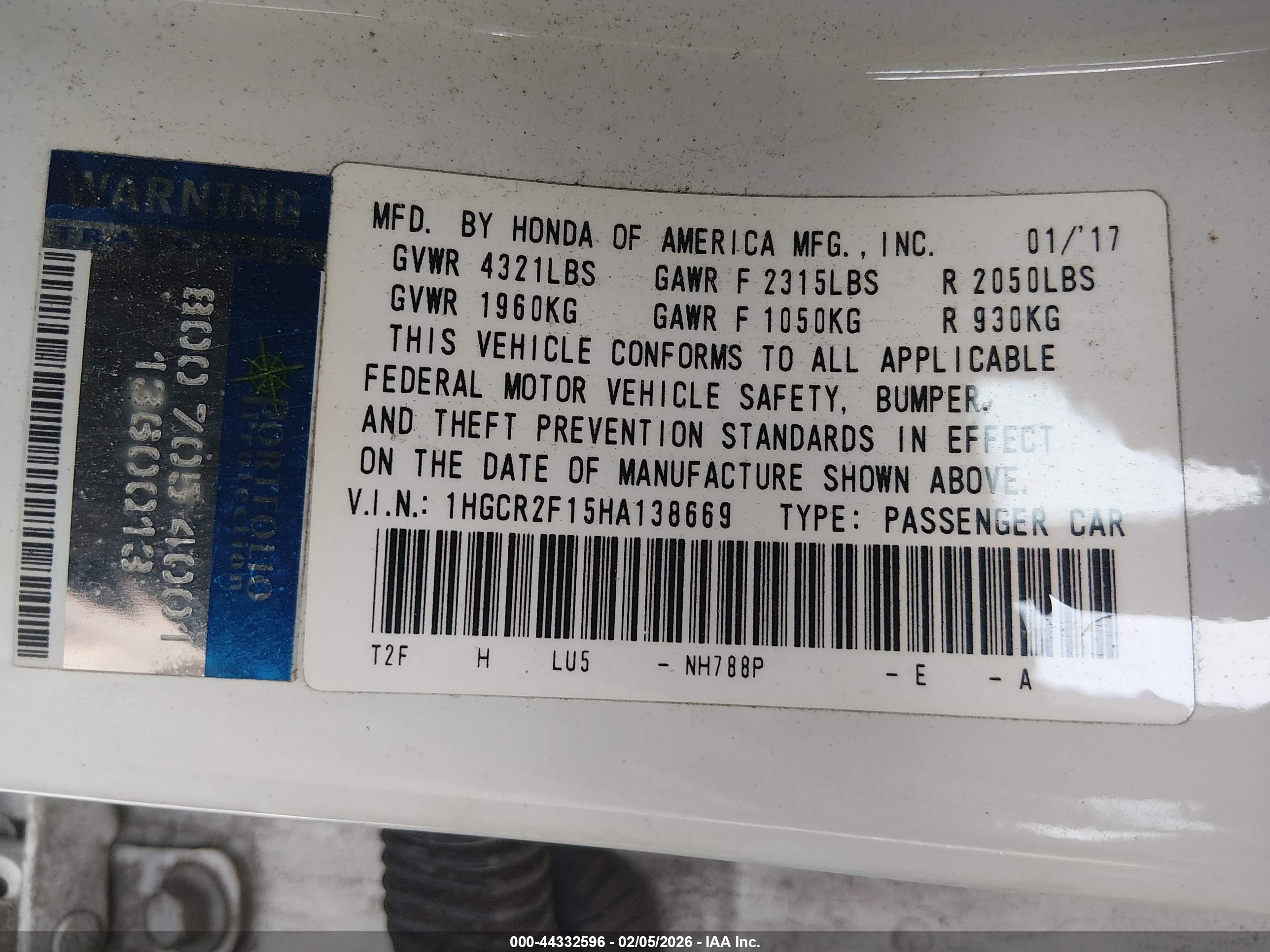 HONDA ACCORD image 9