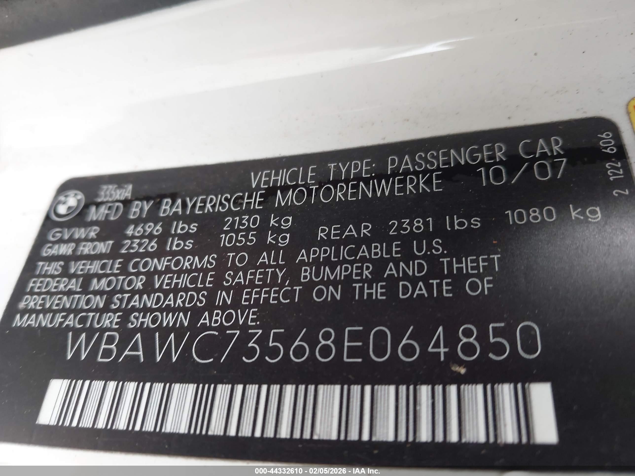 BMW 335XI image 9