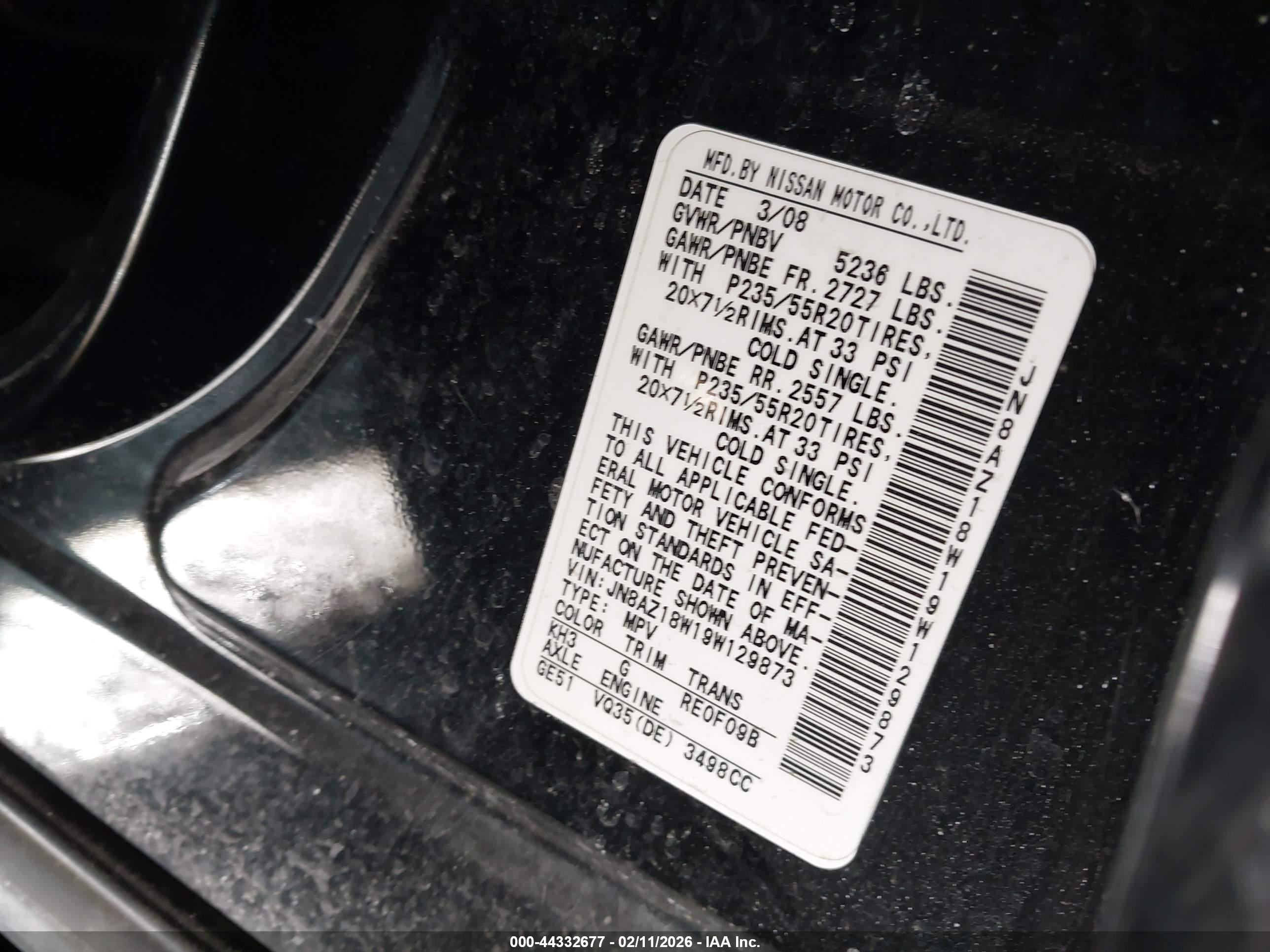 NISSAN MURANO image 9