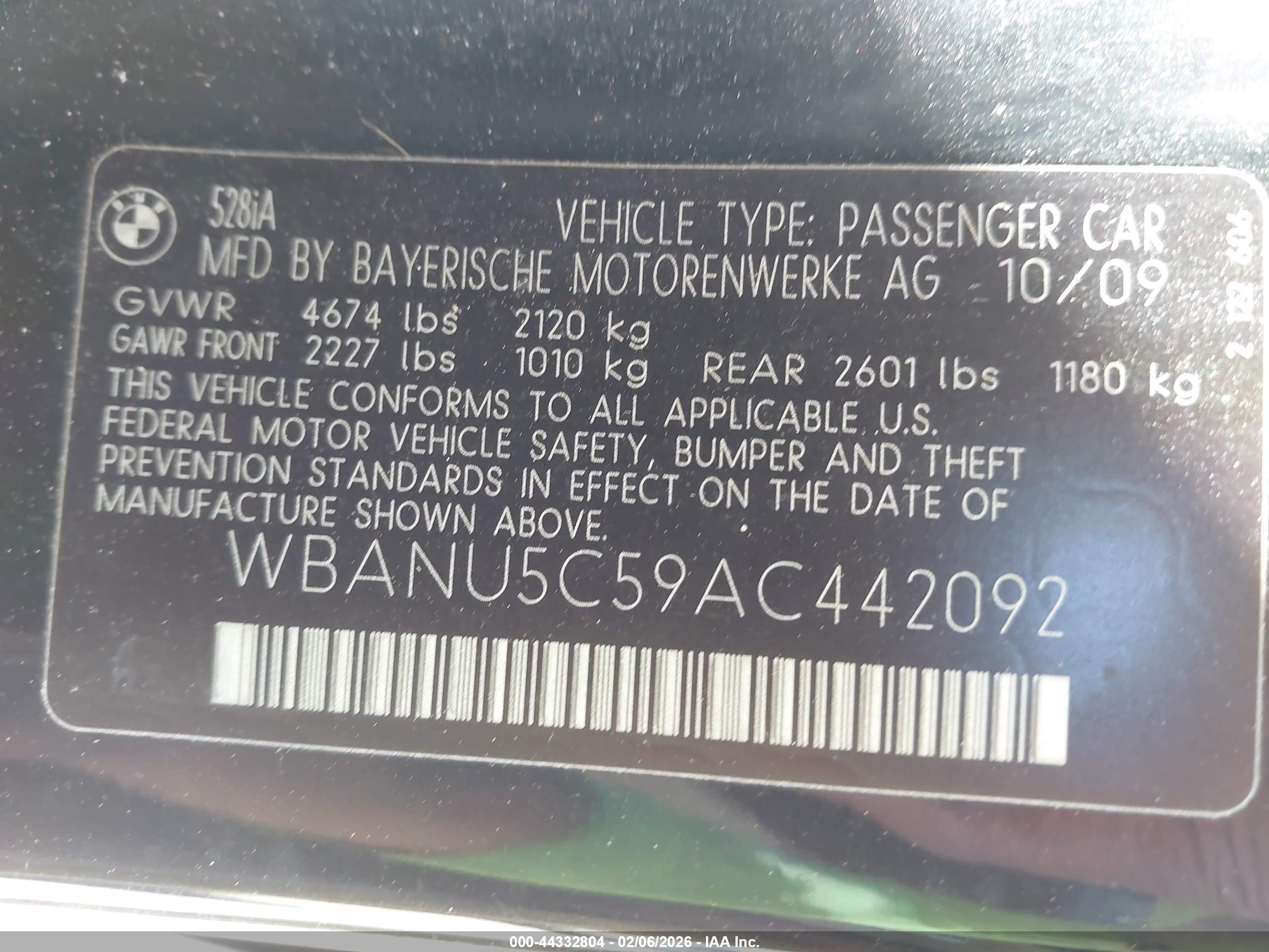 BMW 528I image 9