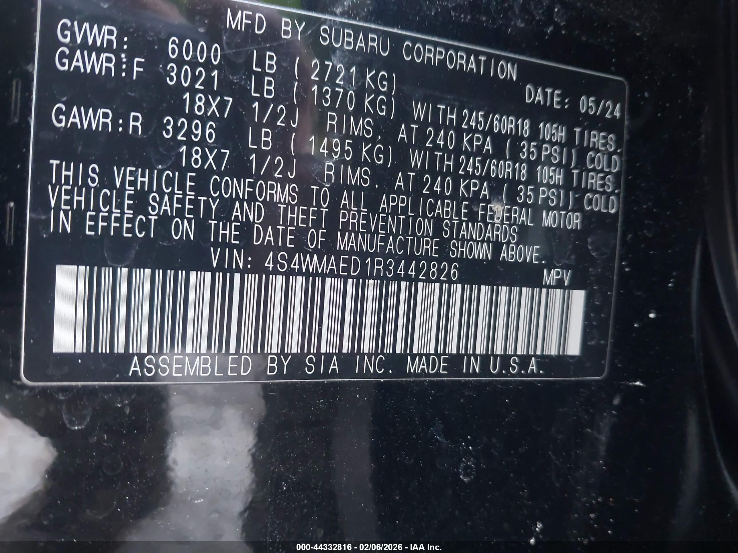 SUBARU ASCENT image 9