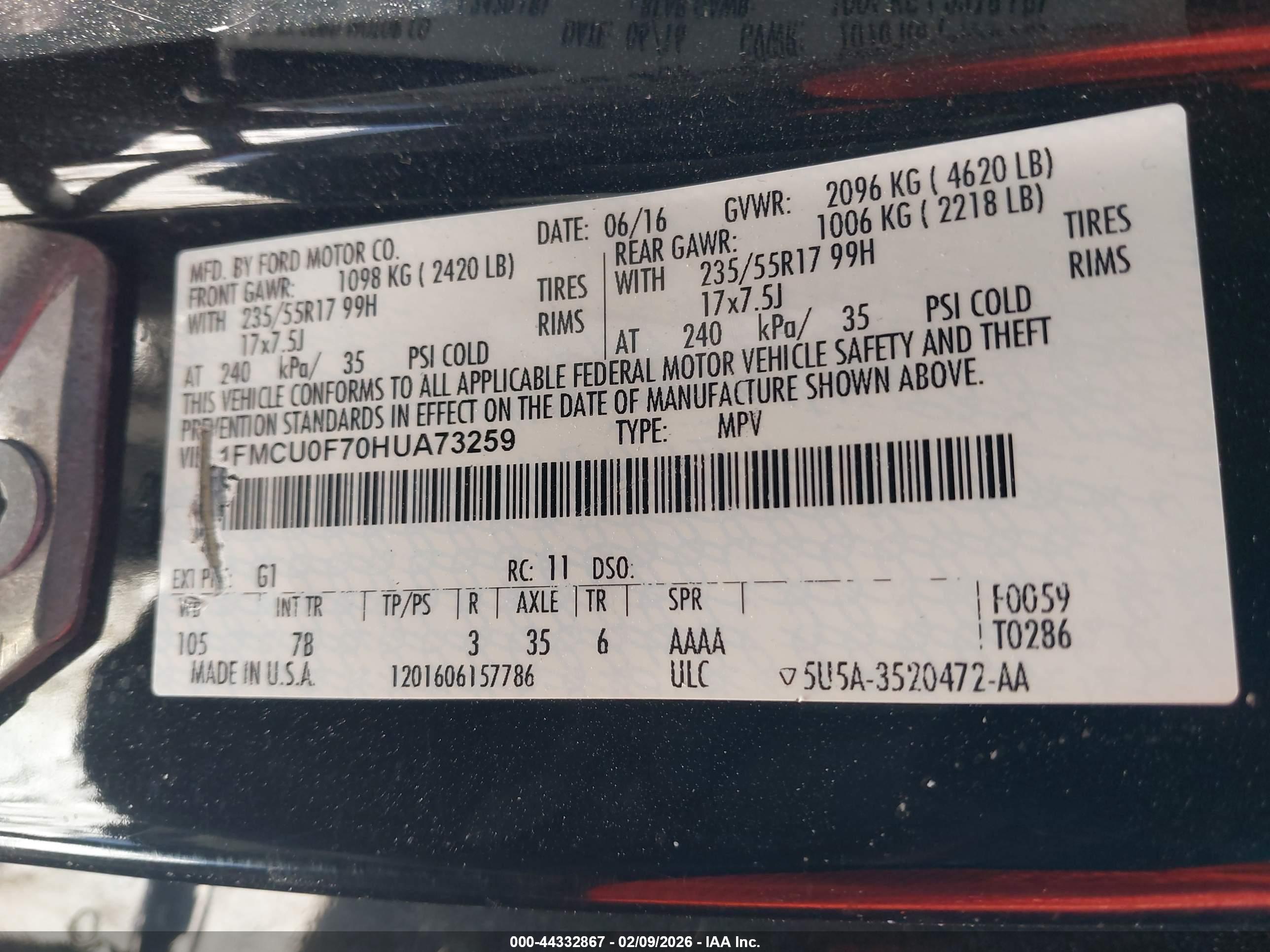 FORD ESCAPE image 9