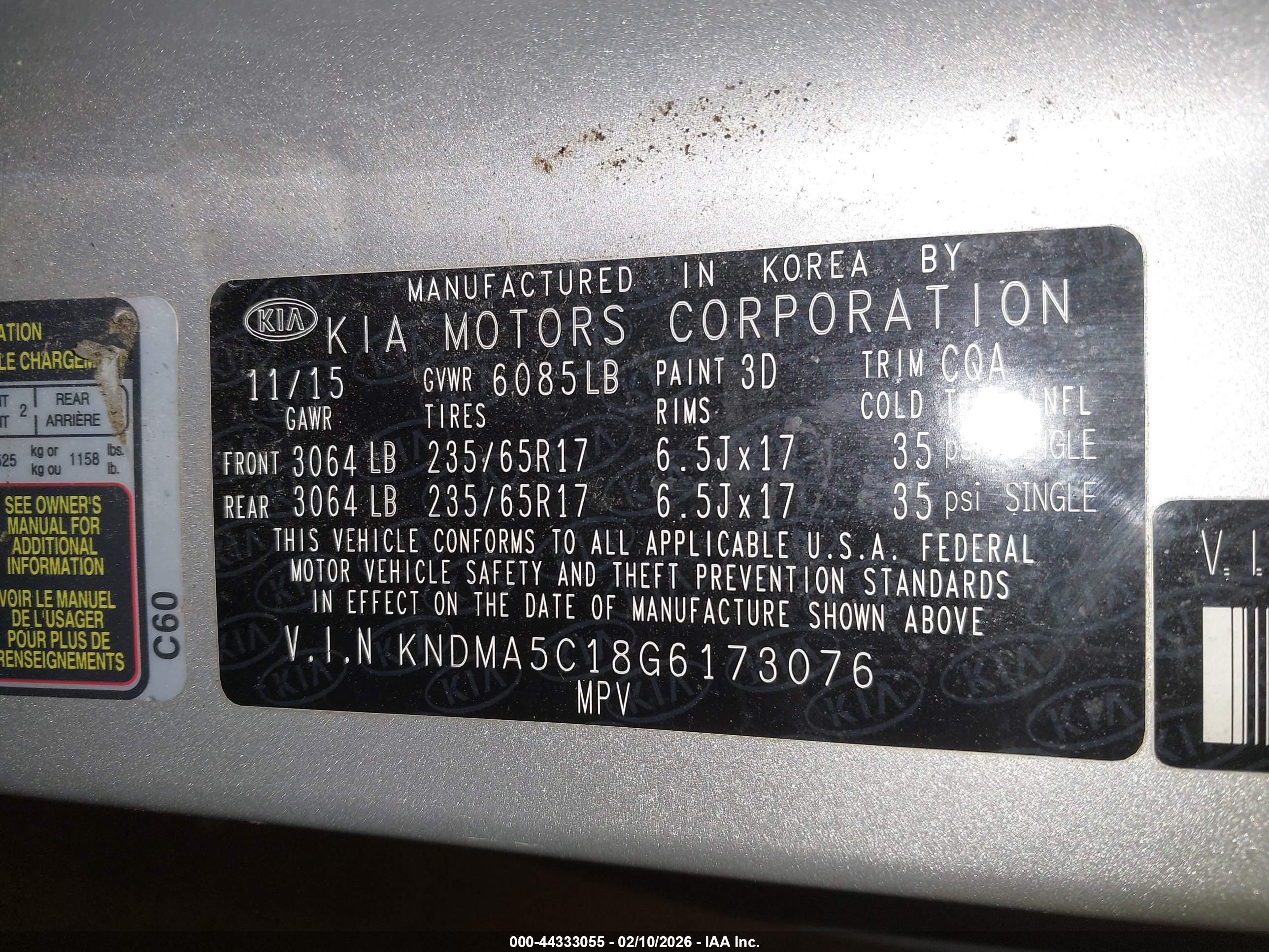 KIA SEDONA image 9