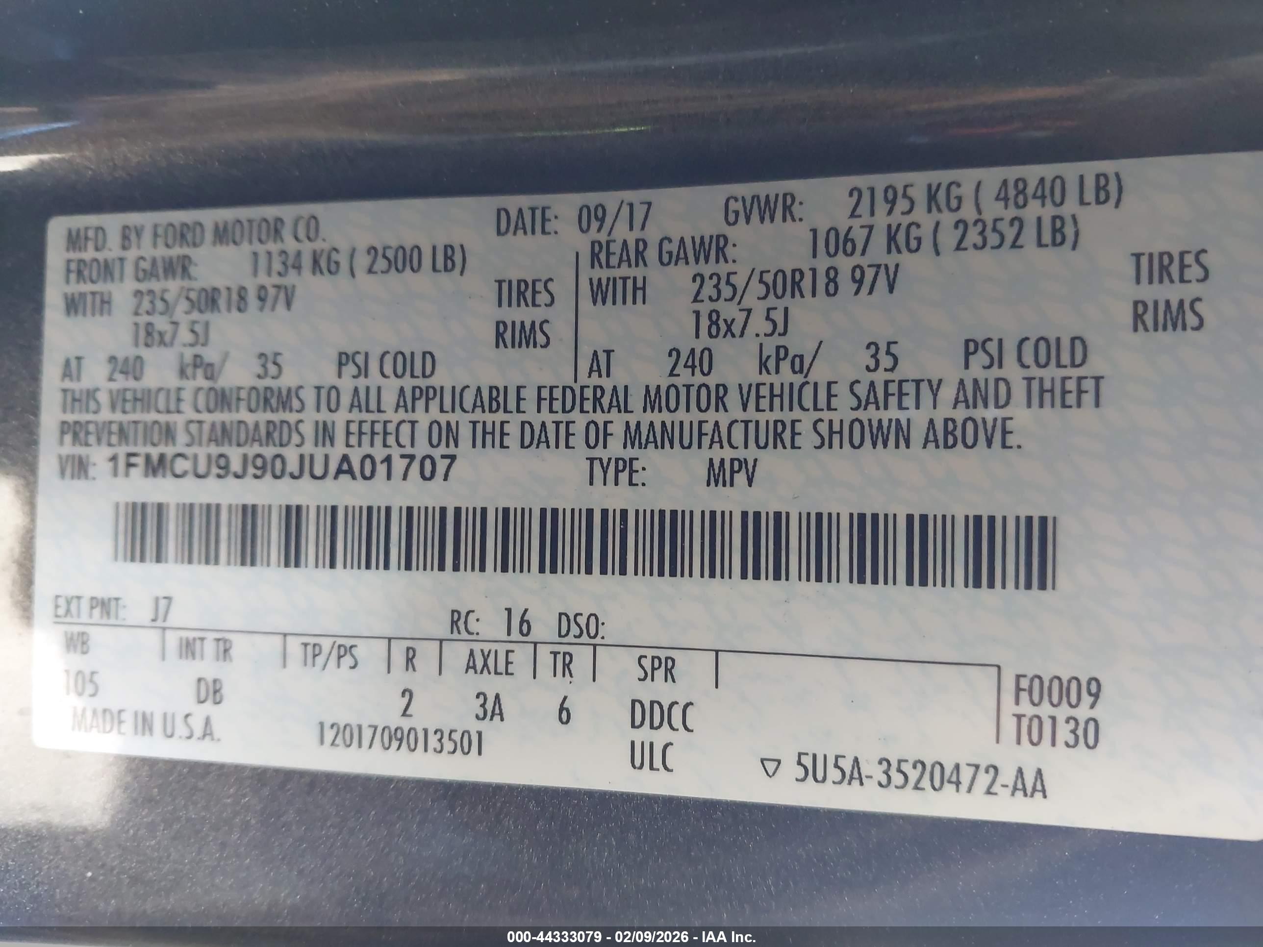 FORD ESCAPE image 9