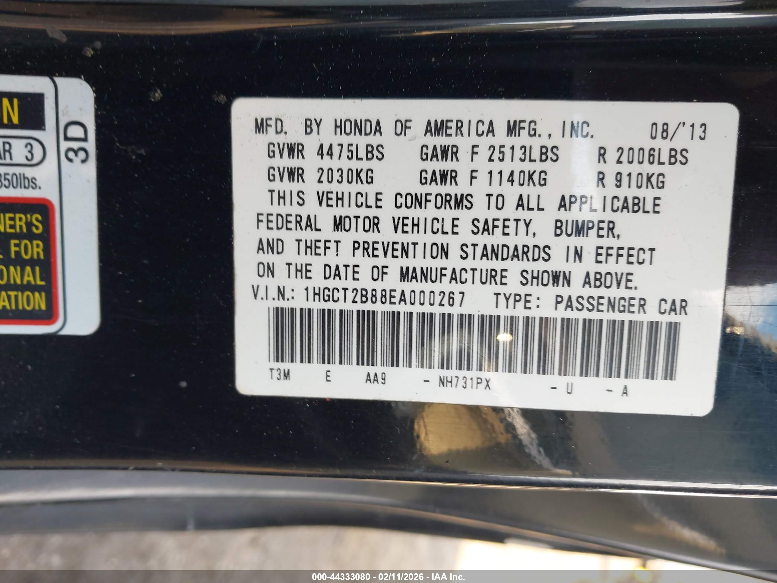HONDA ACCORD image 9