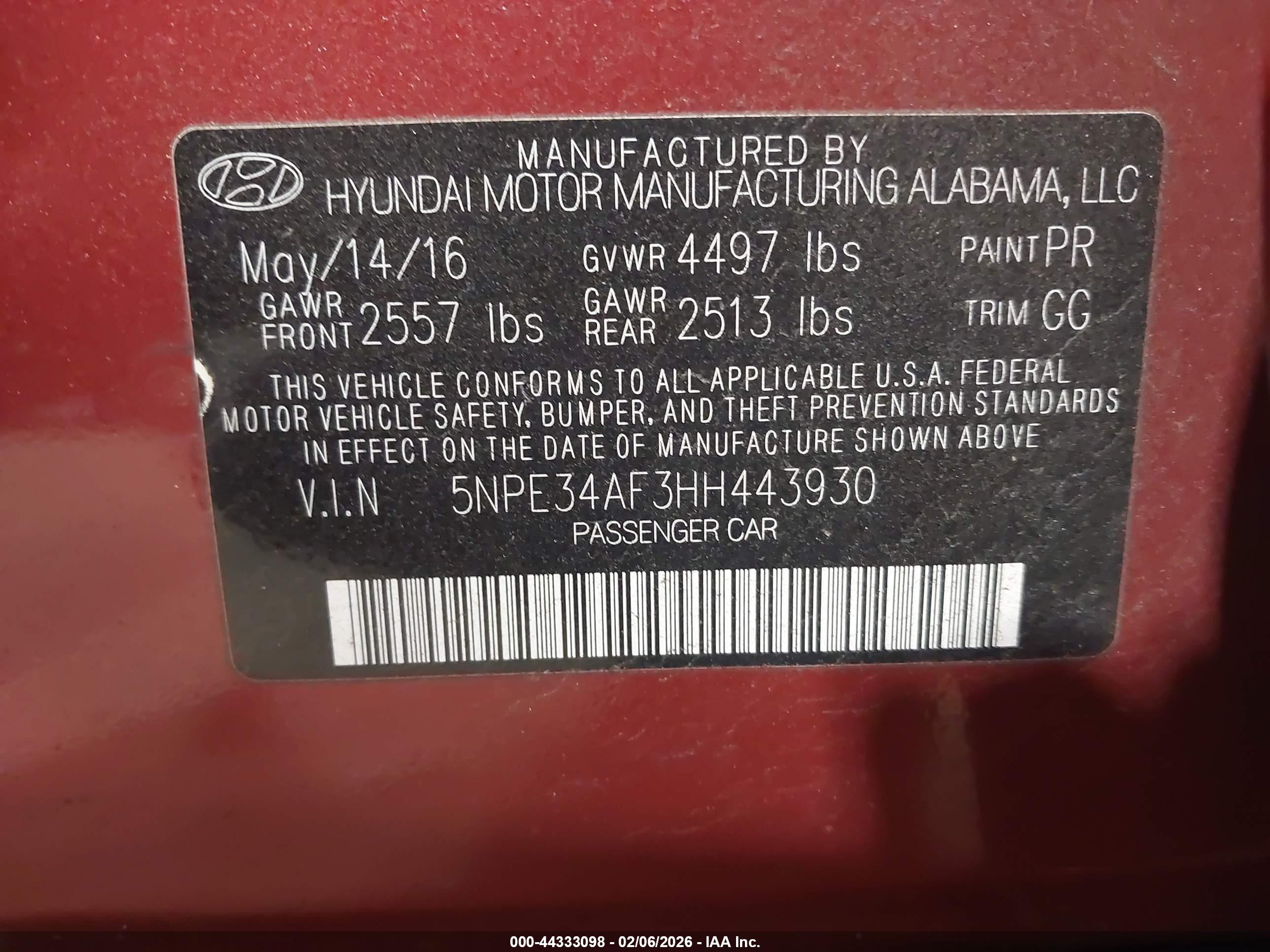 HYUNDAI SONATA image 9
