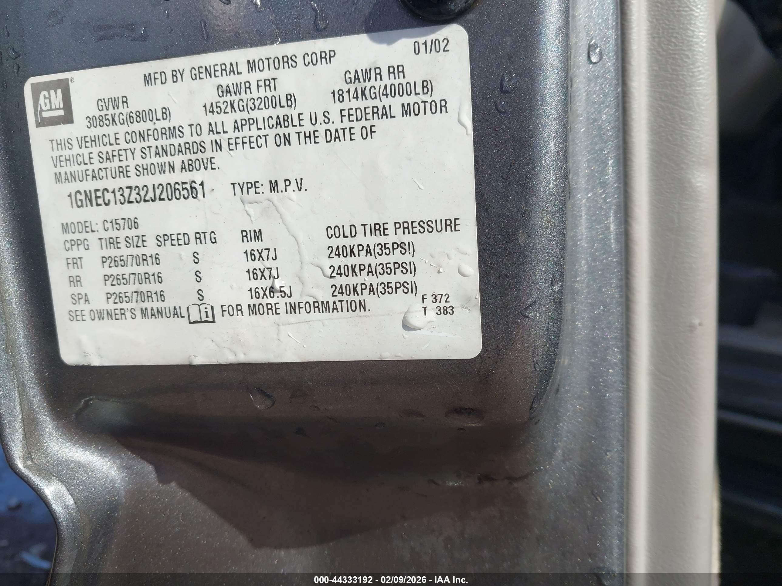 CHEVROLET TAHOE image 9