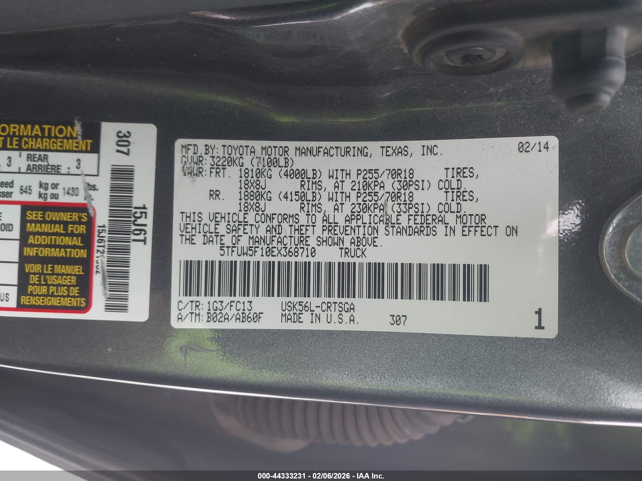 TOYOTA TUNDRA image 9