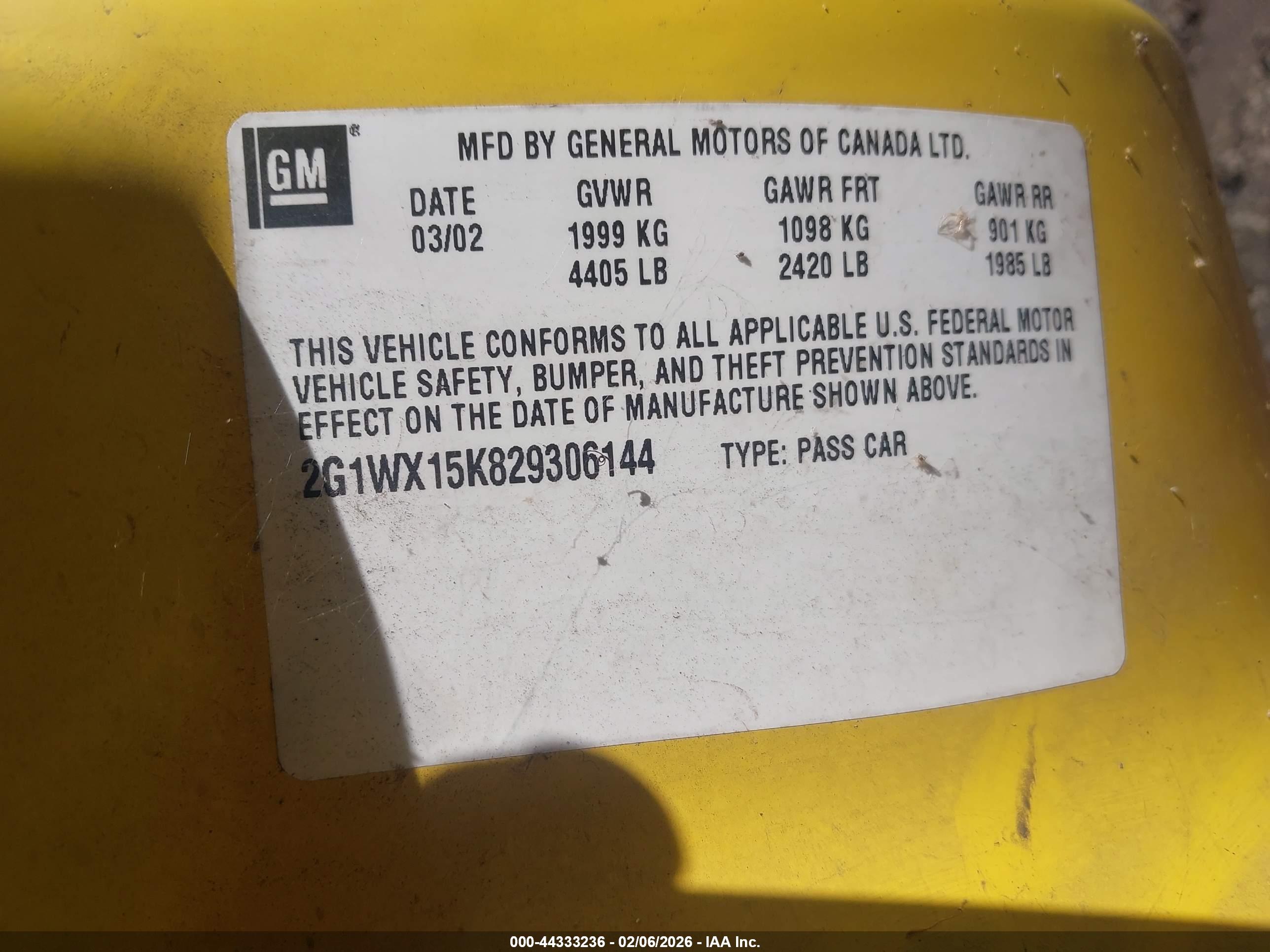 CHEVROLET MONTE image 9