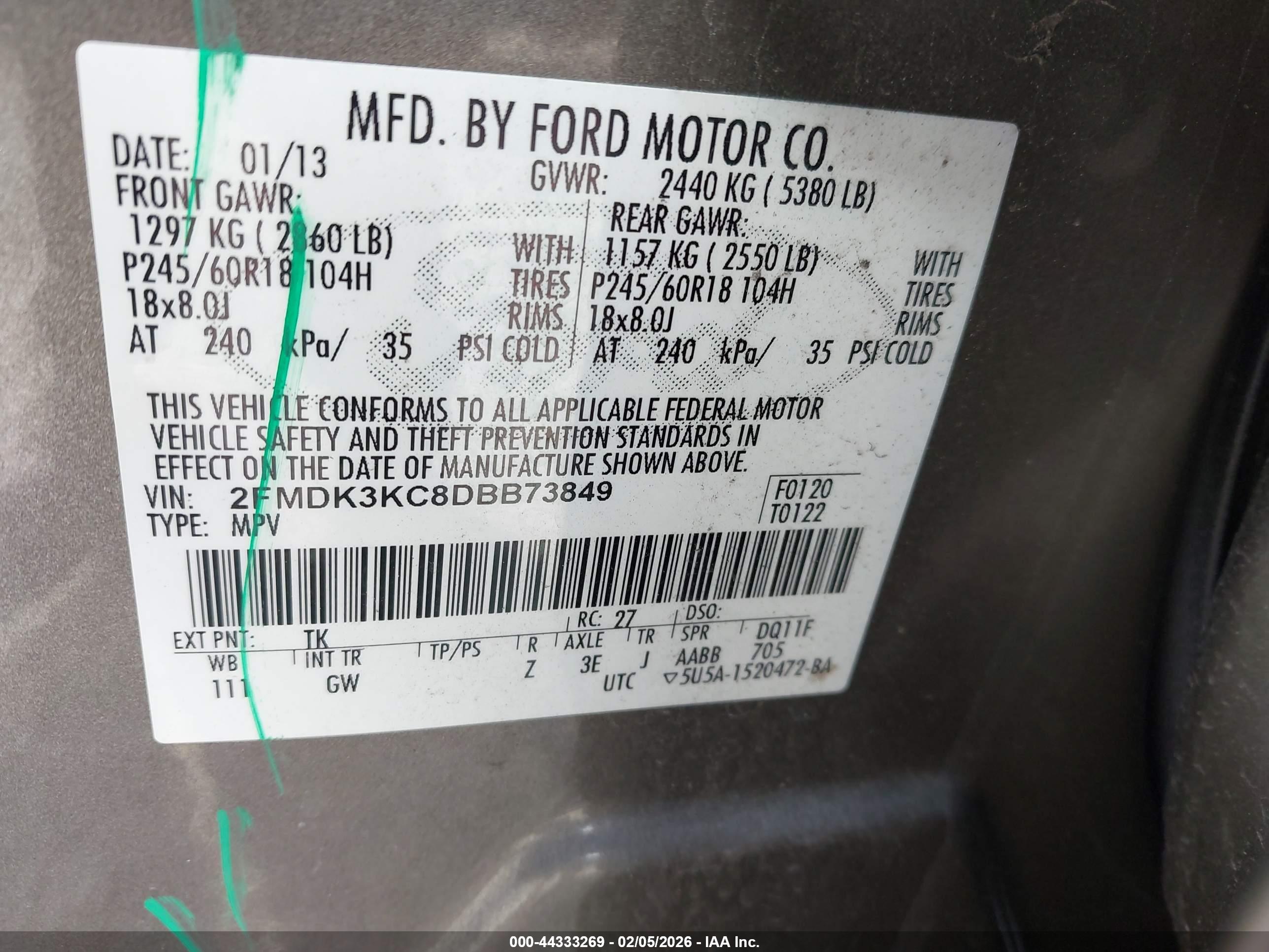 FORD EDGE image 9