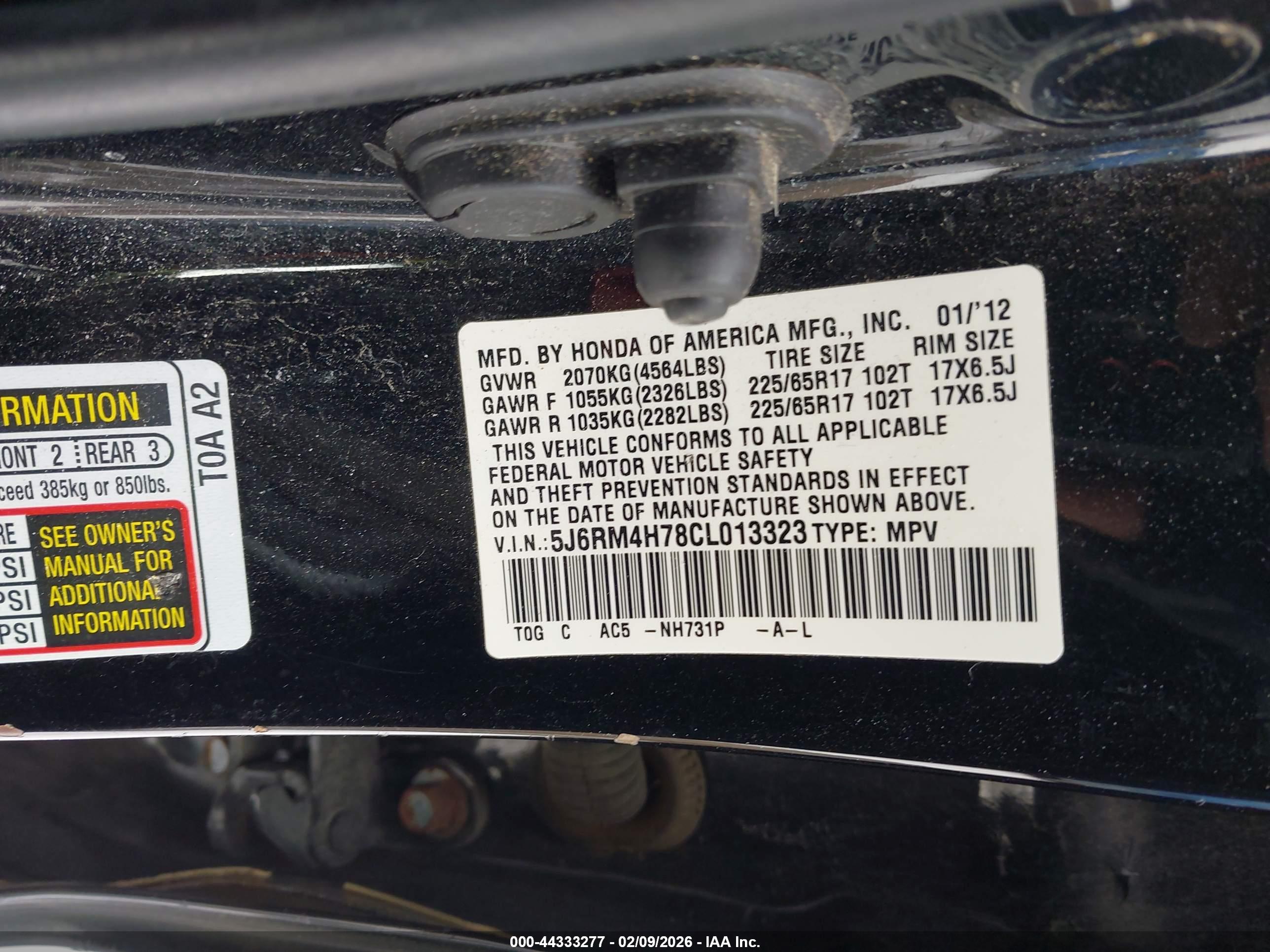 HONDA CR-V image 9