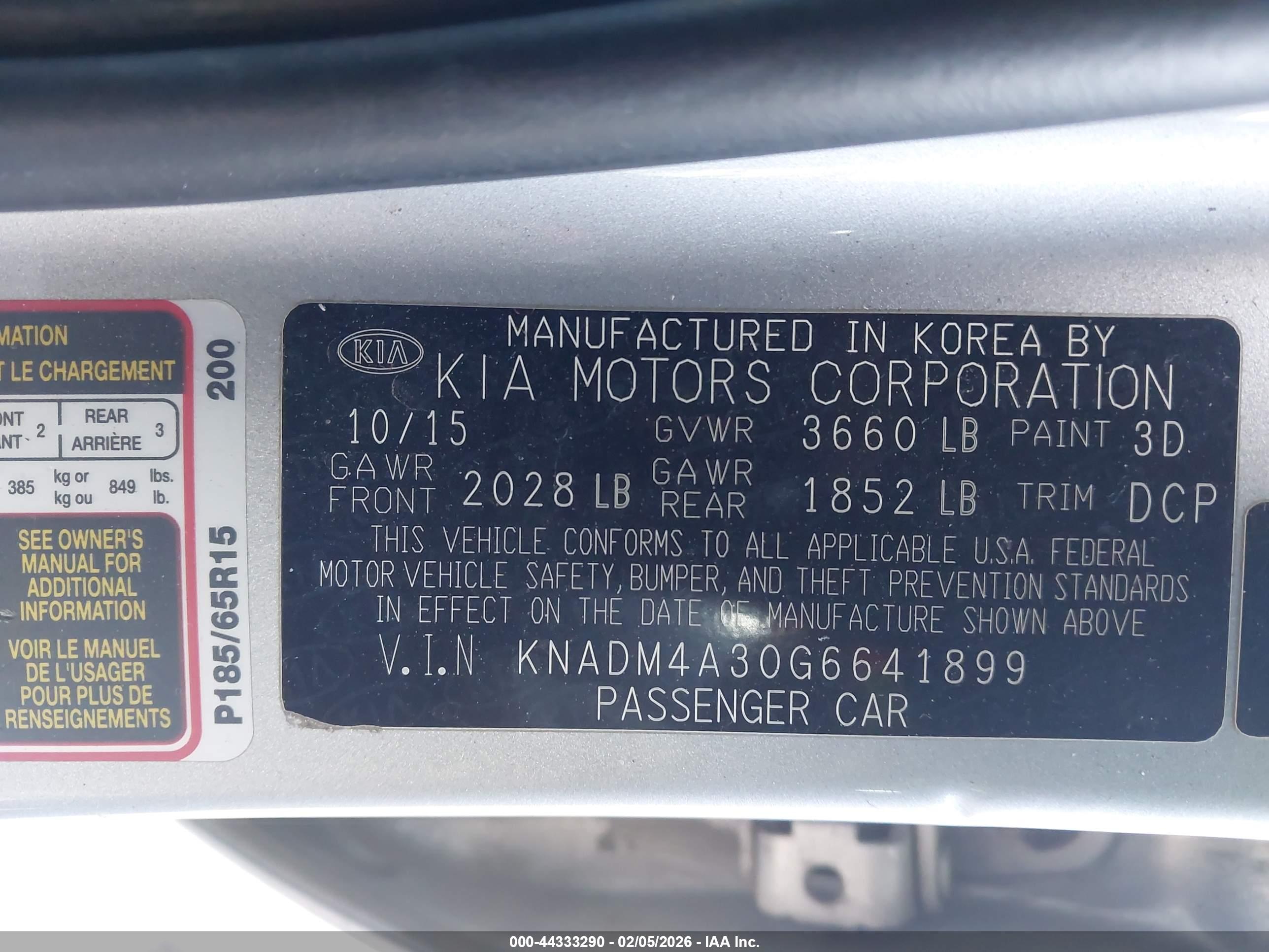 KIA RIO image 9