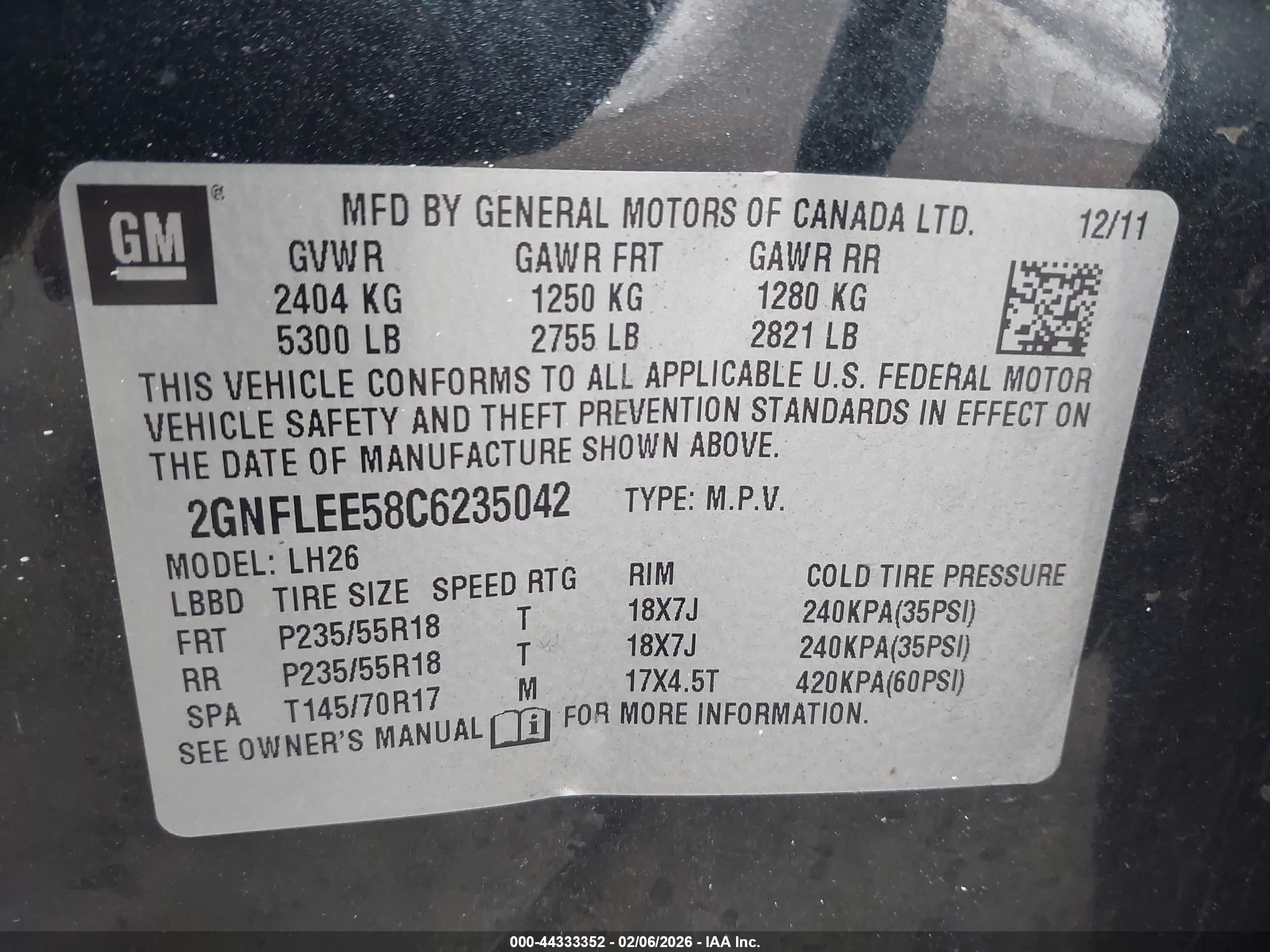 CHEVROLET EQUINOX image 9