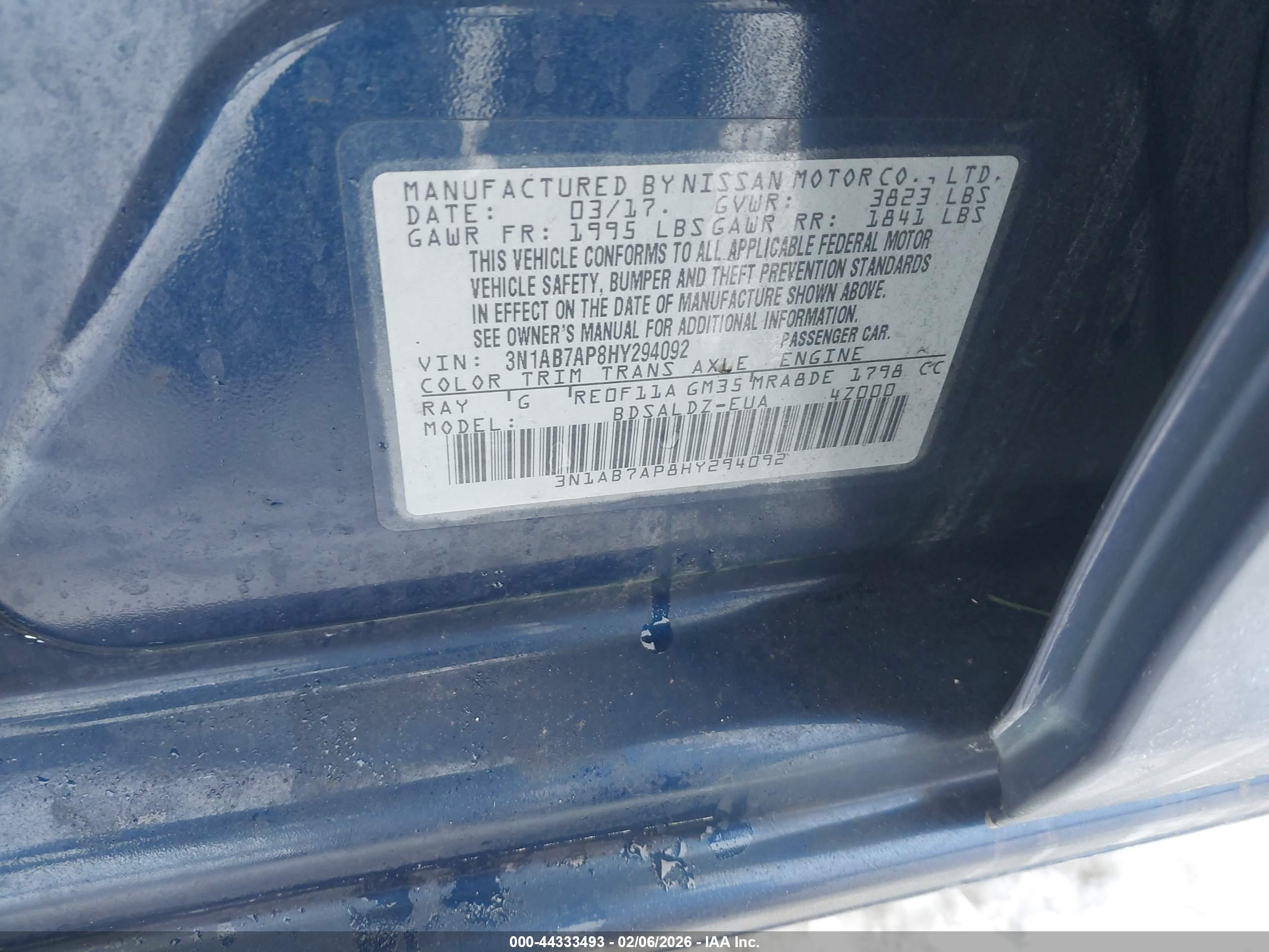 NISSAN SENTRA image 9