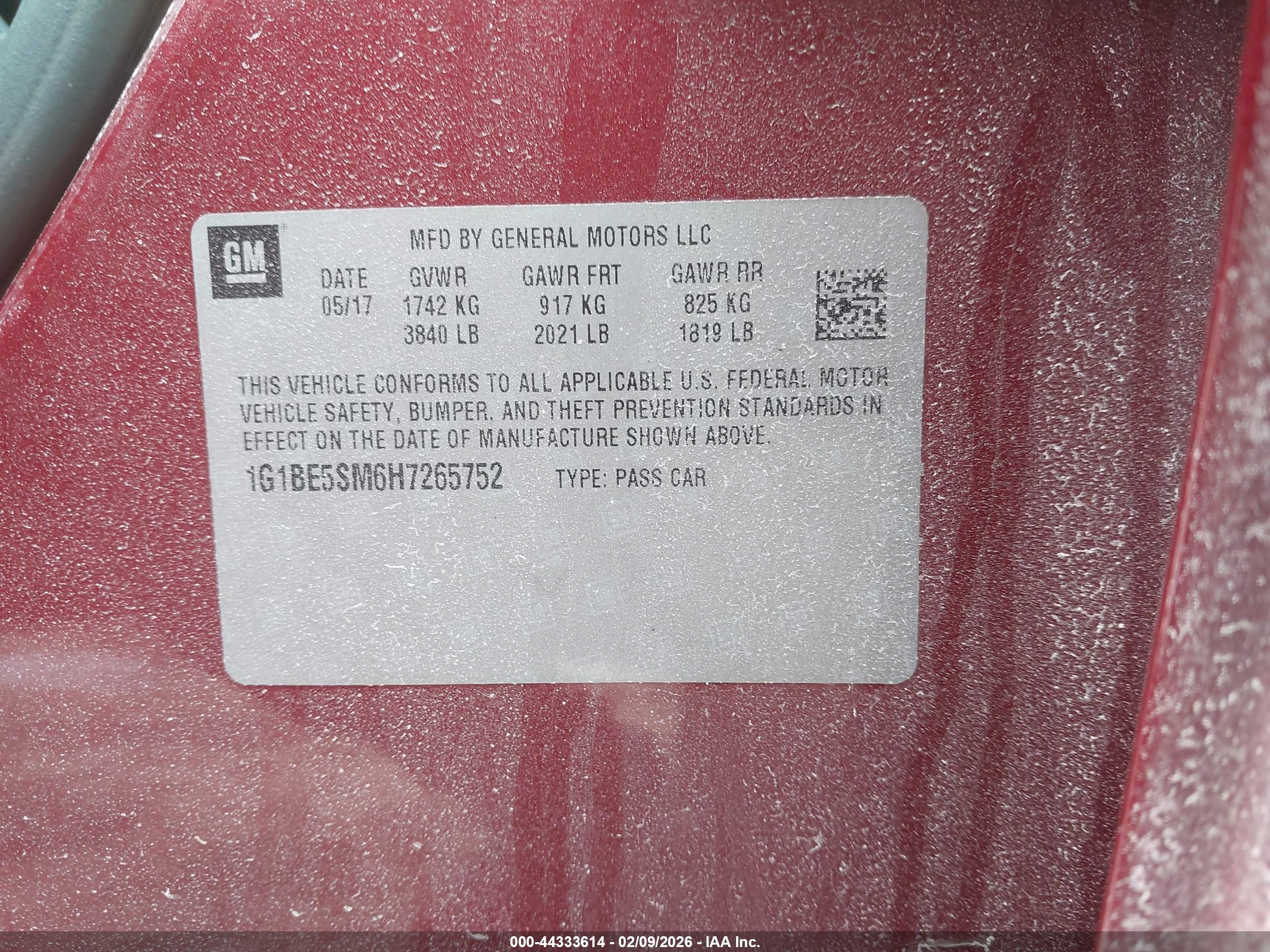 CHEVROLET CRUZE image 9