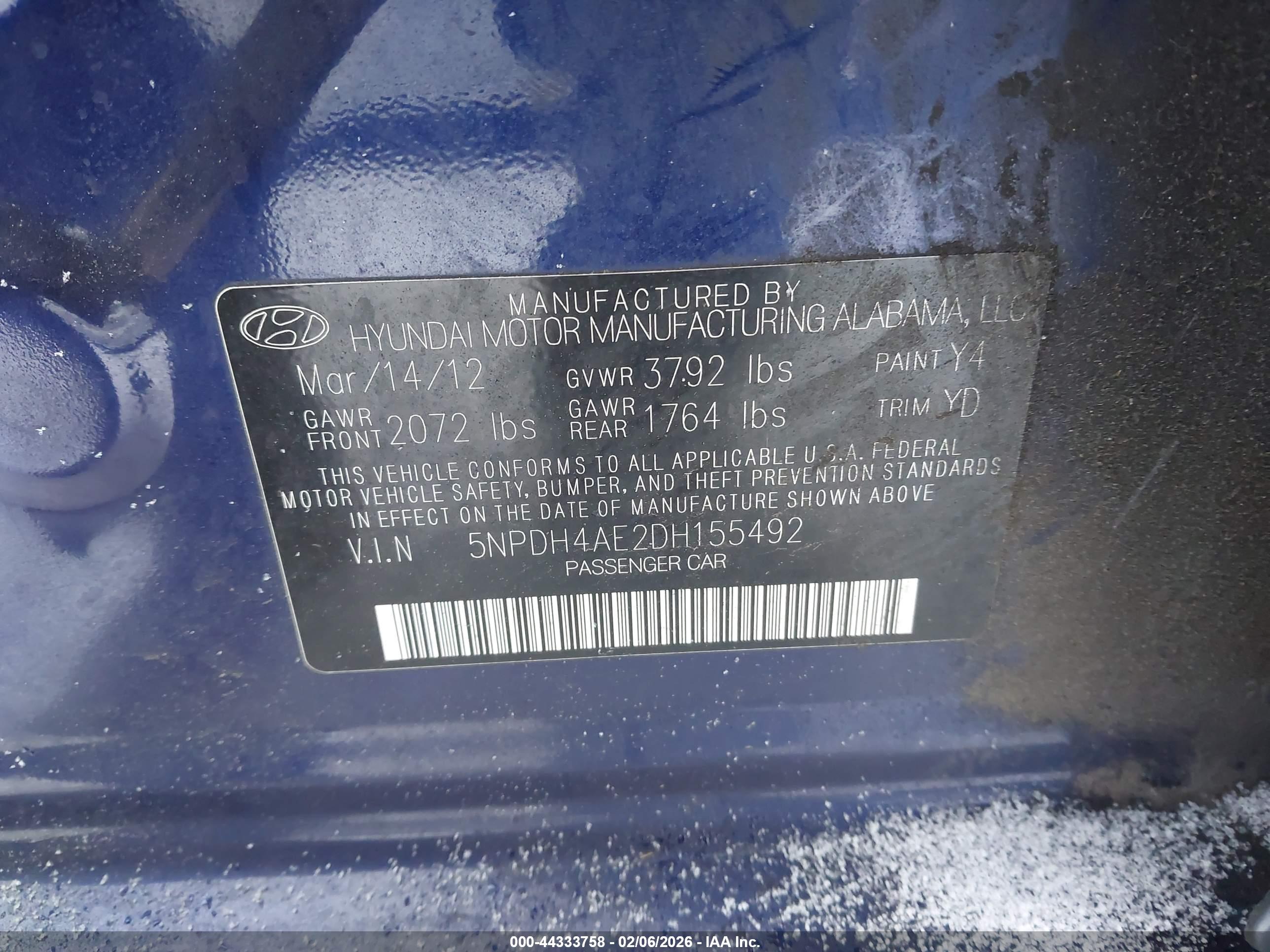 HYUNDAI ELANTRA image 9