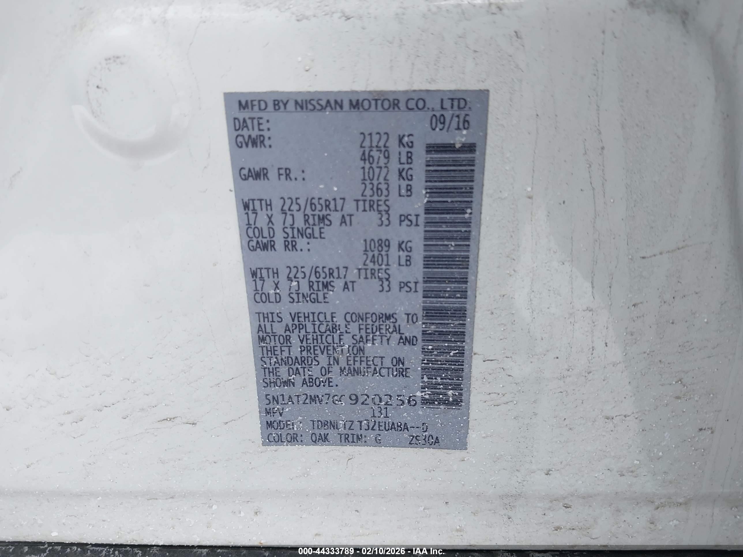 NISSAN ROGUE image 9