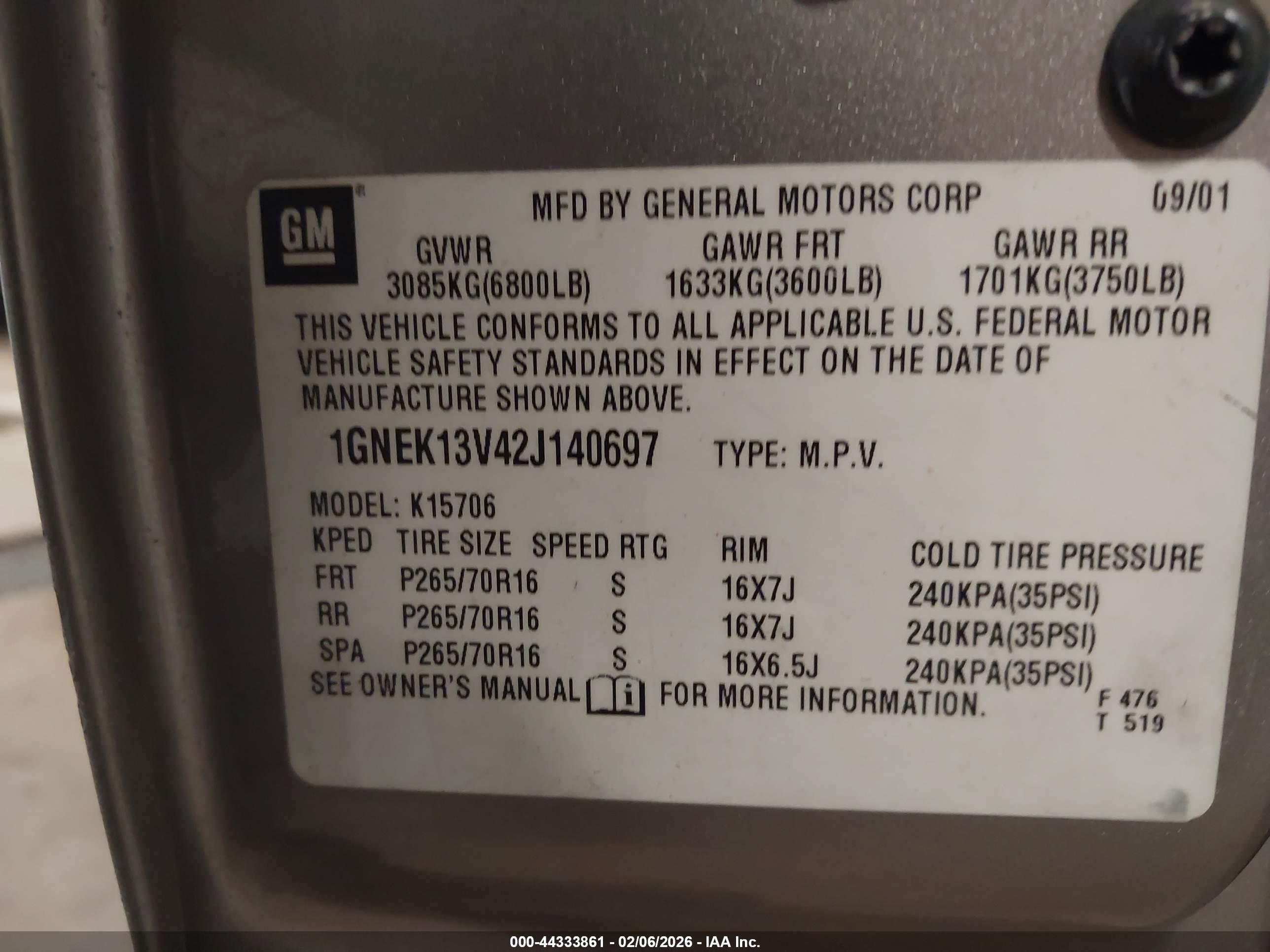 CHEVROLET TAHOE image 9