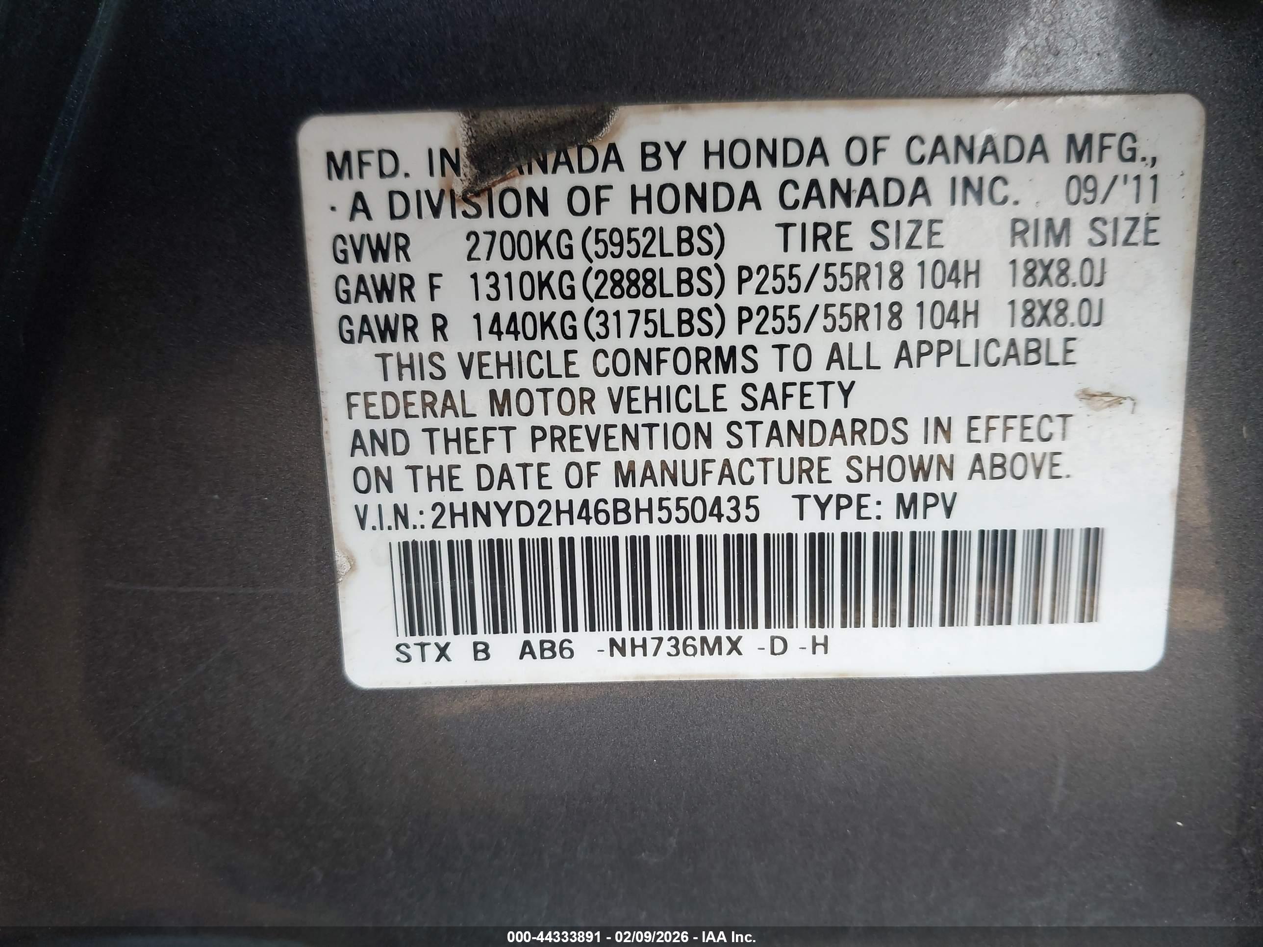 ACURA MDX image 9