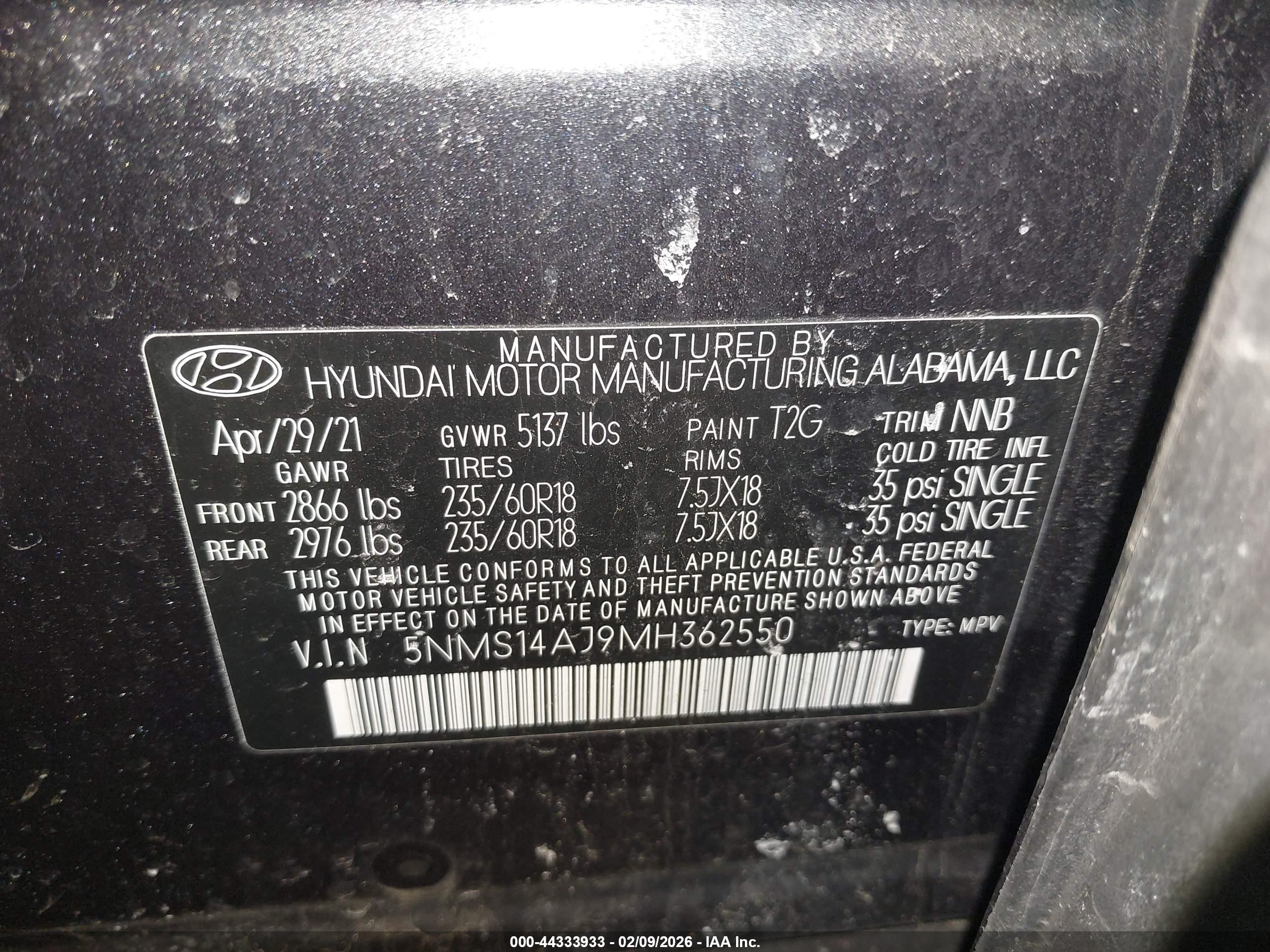 HYUNDAI SANTA image 9