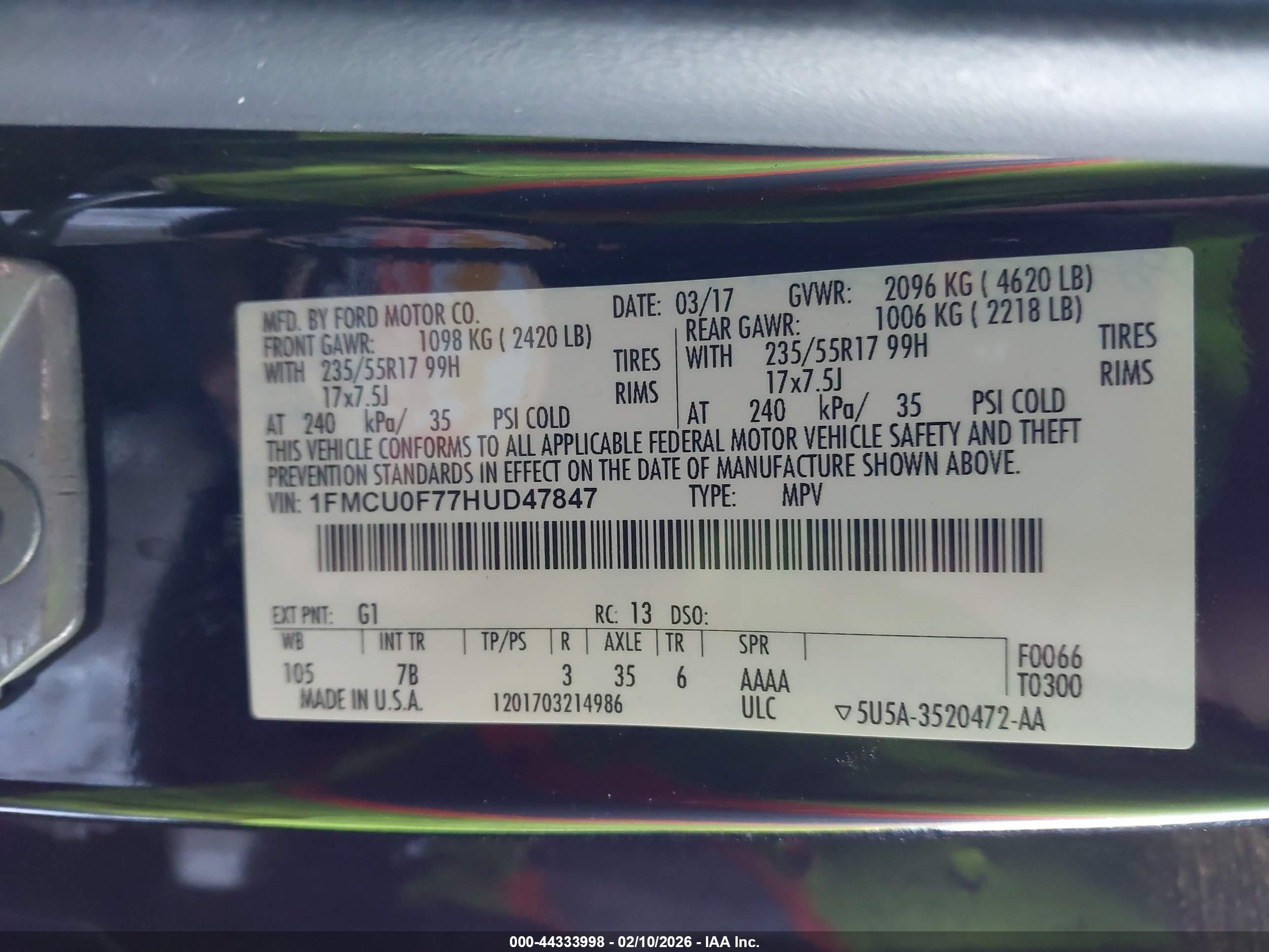 FORD ESCAPE image 9