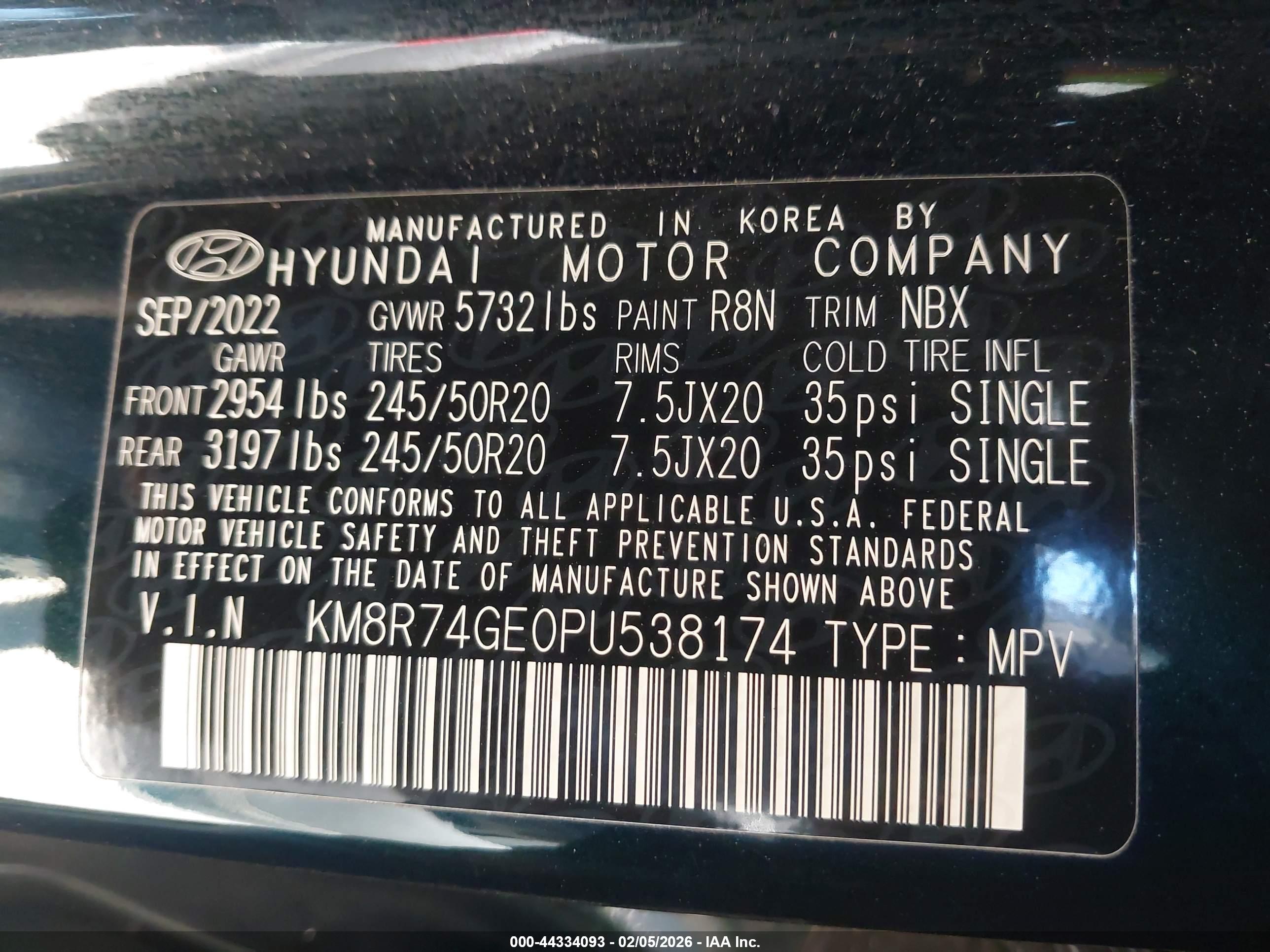 HYUNDAI PALISADE image 9