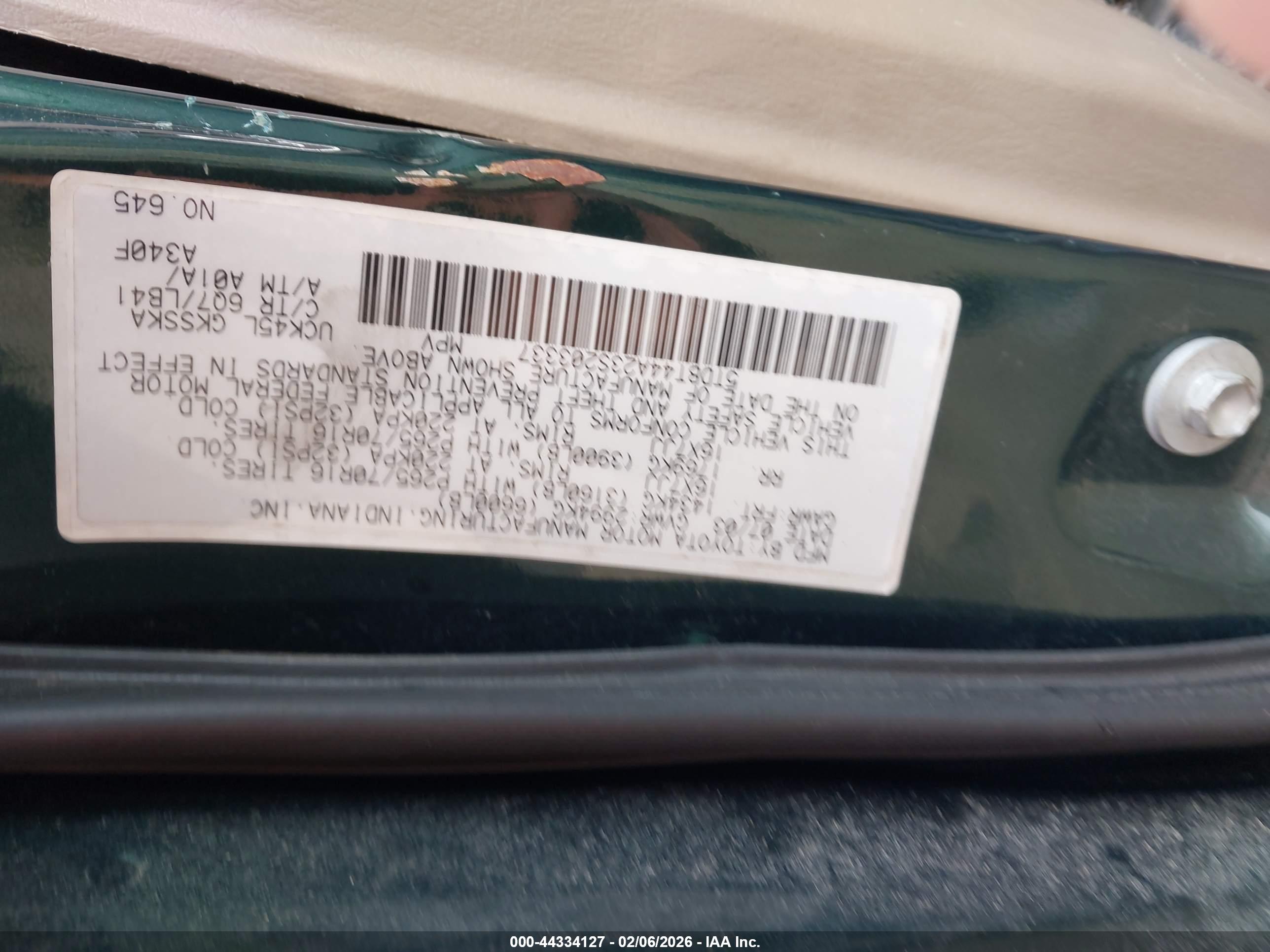 TOYOTA SEQUOIA image 9