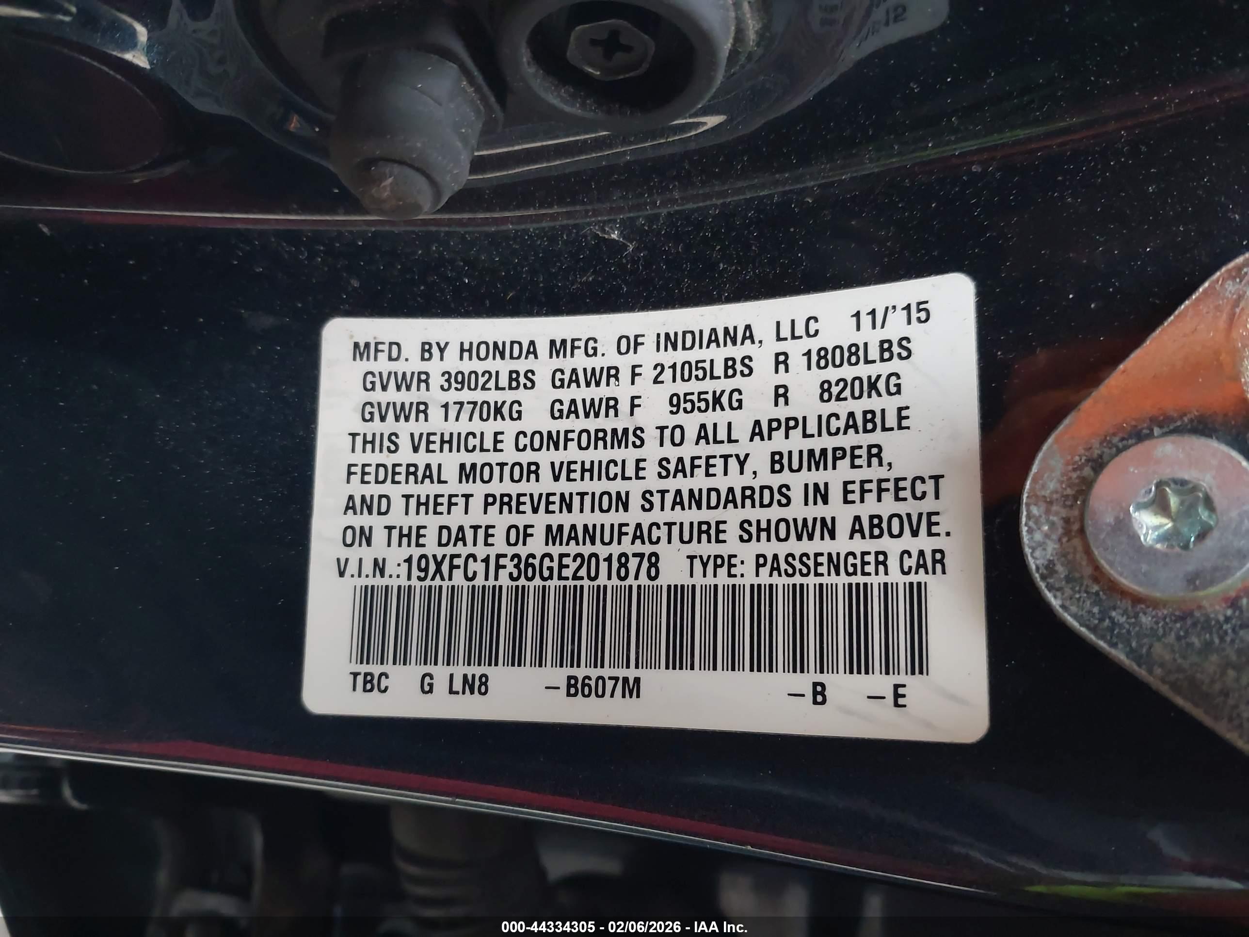 HONDA CIVIC image 9