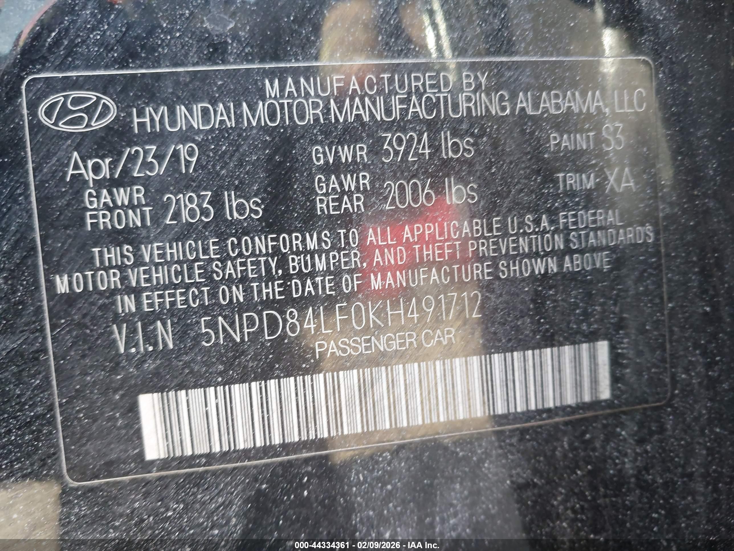 HYUNDAI ELANTRA image 9