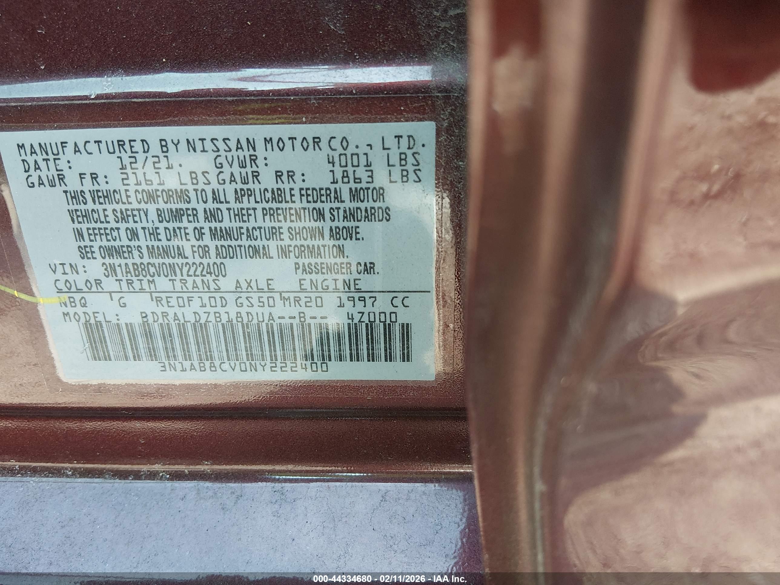 NISSAN SENTRA image 9