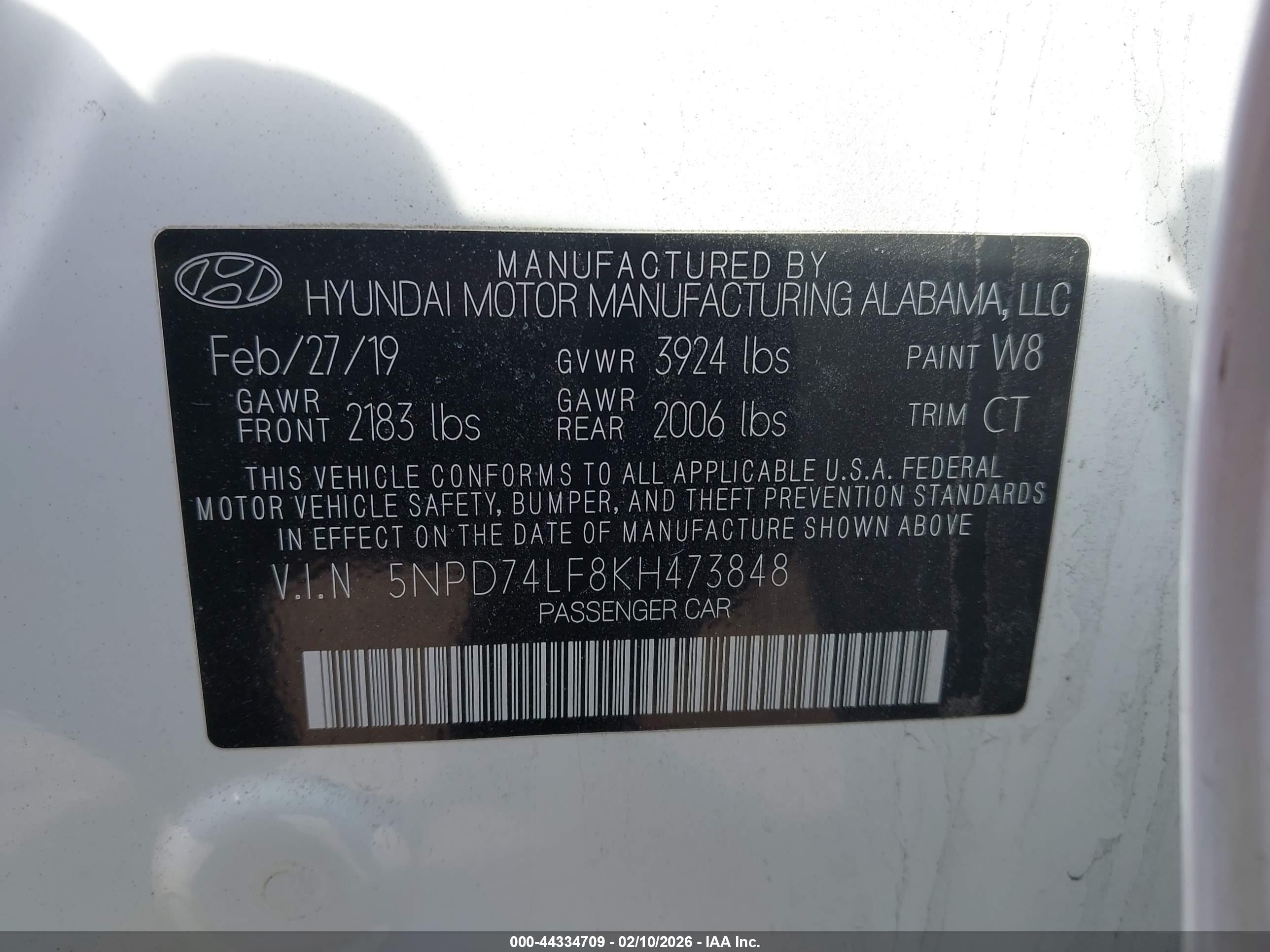 HYUNDAI ELANTRA image 9