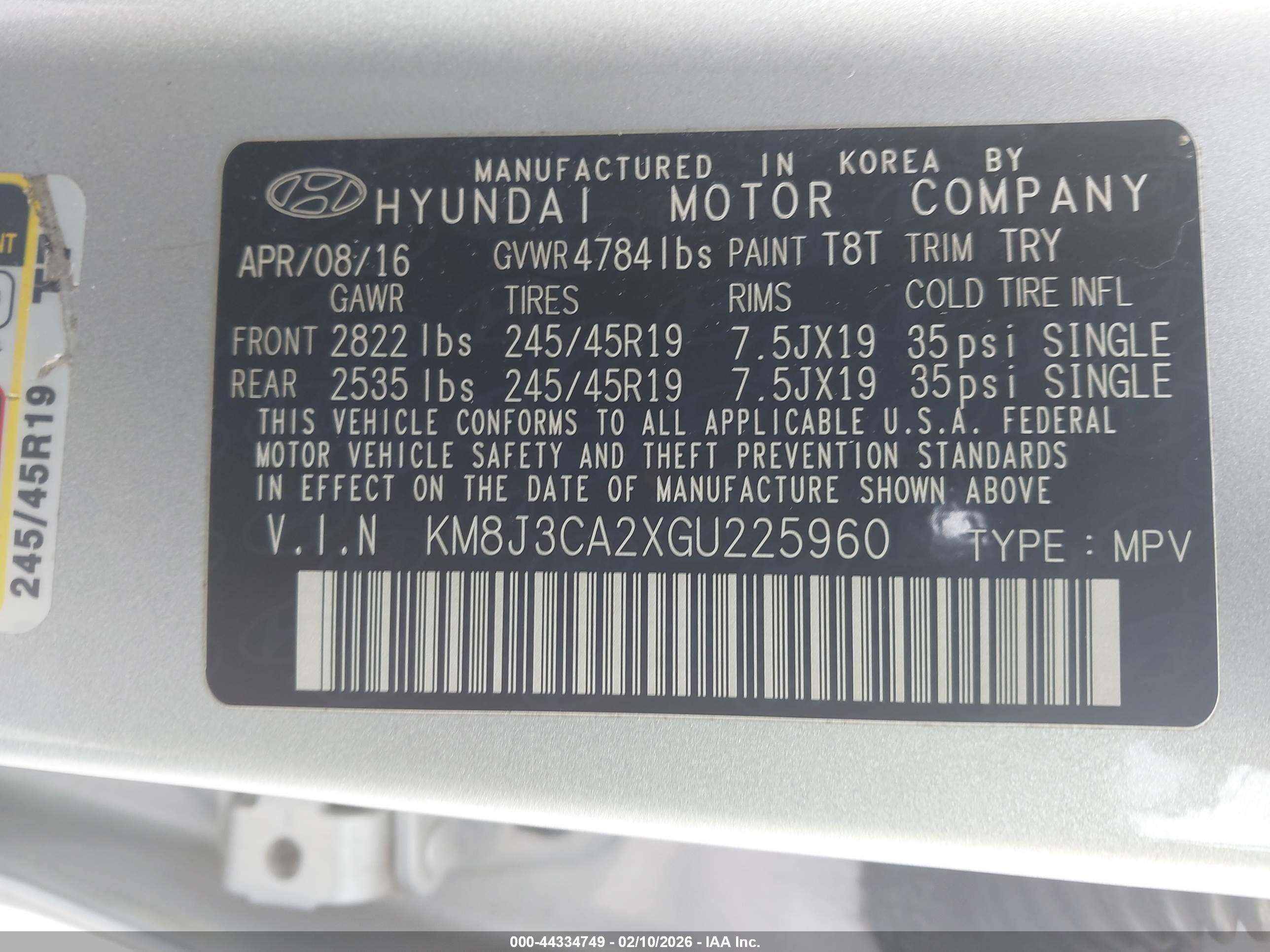 HYUNDAI TUCSON image 9