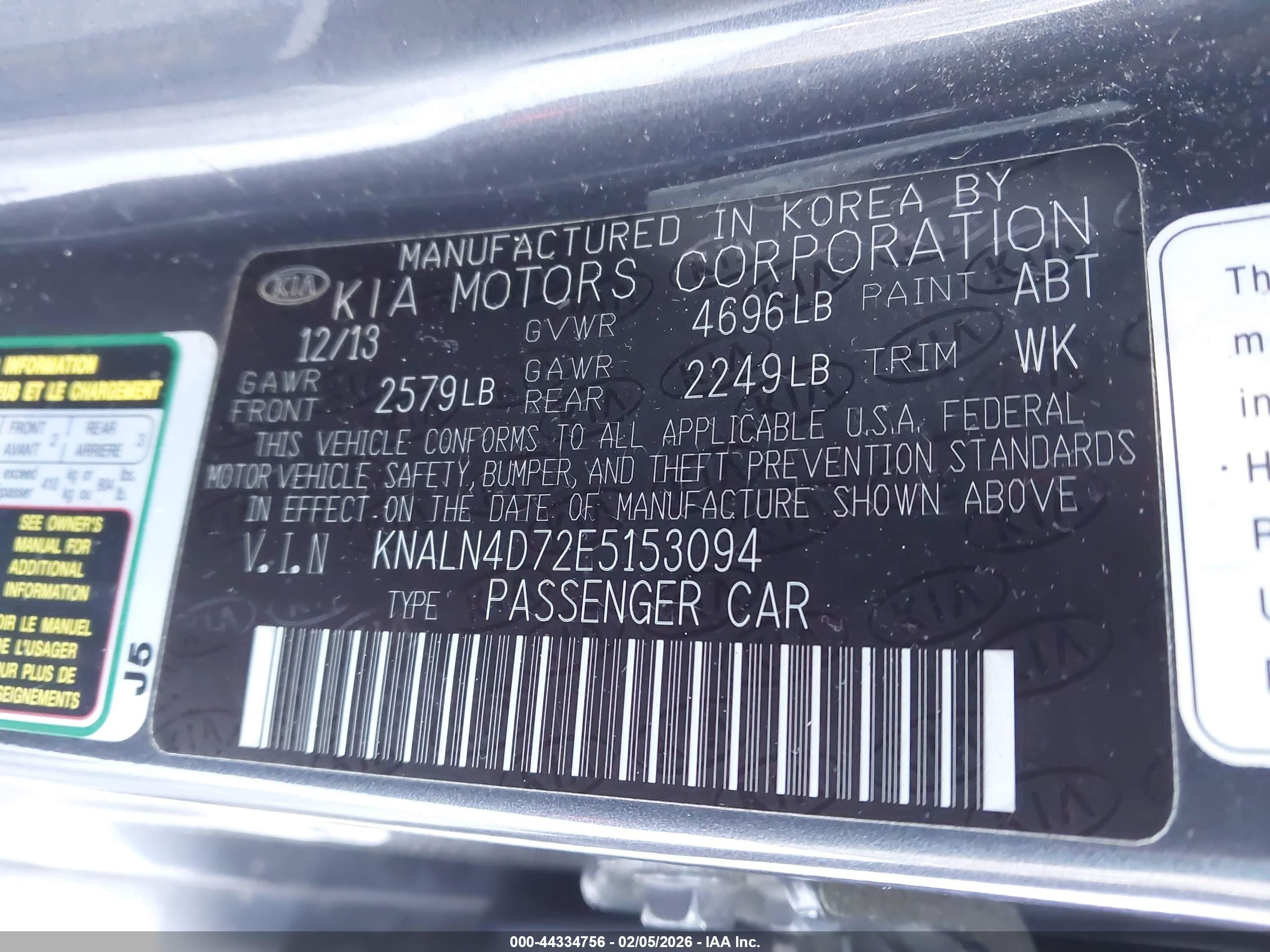 KIA CADENZA image 9