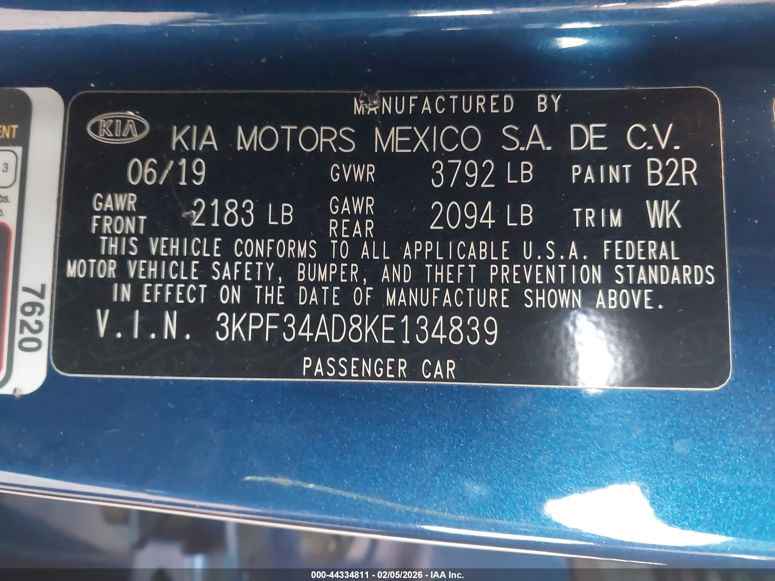 KIA FORTE image 9