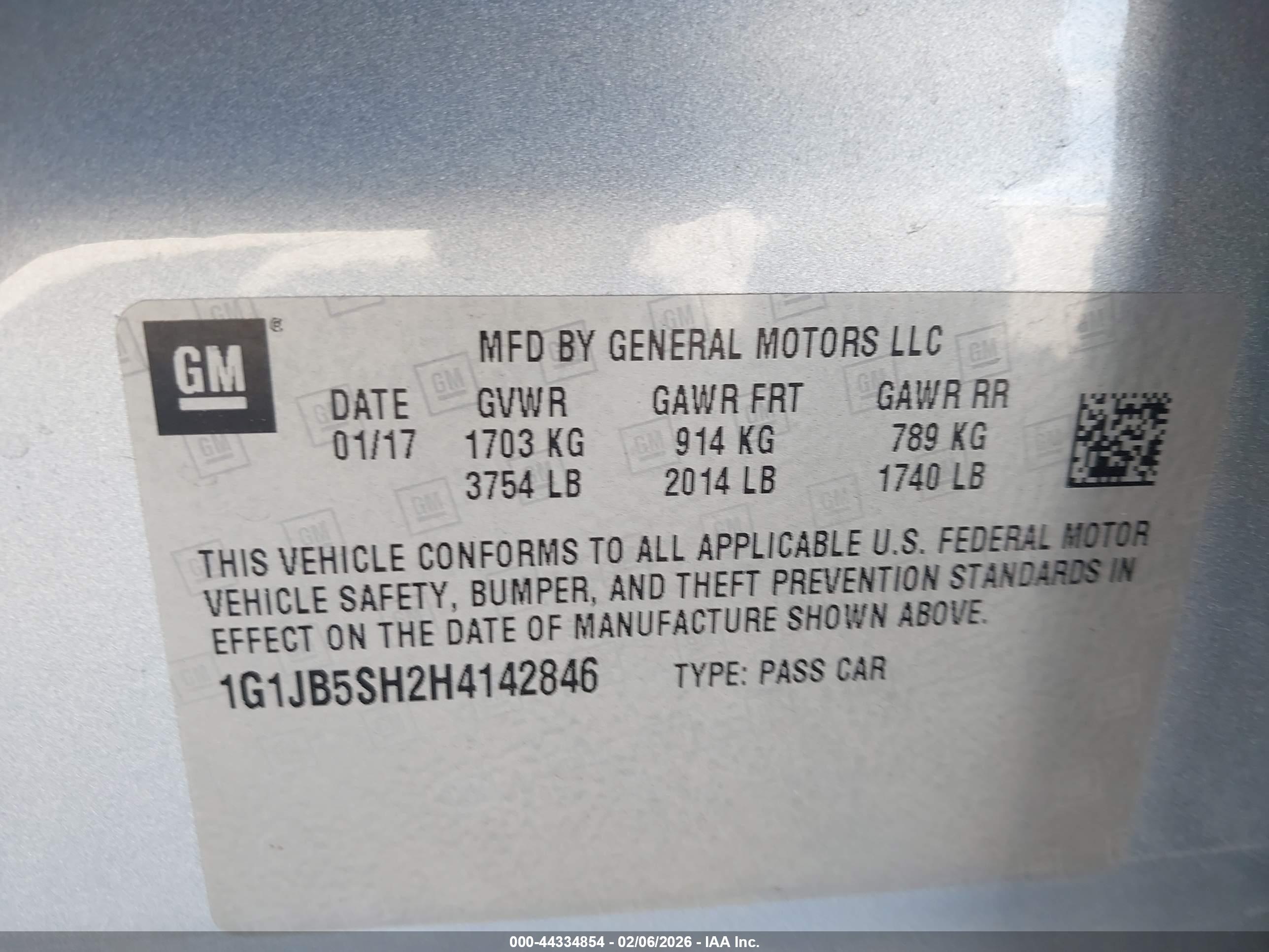 CHEVROLET SONIC image 9