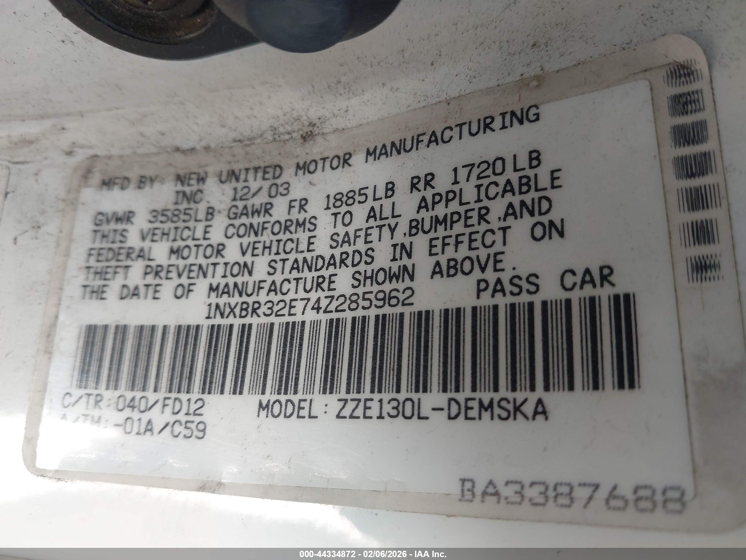 TOYOTA COROLLA image 9