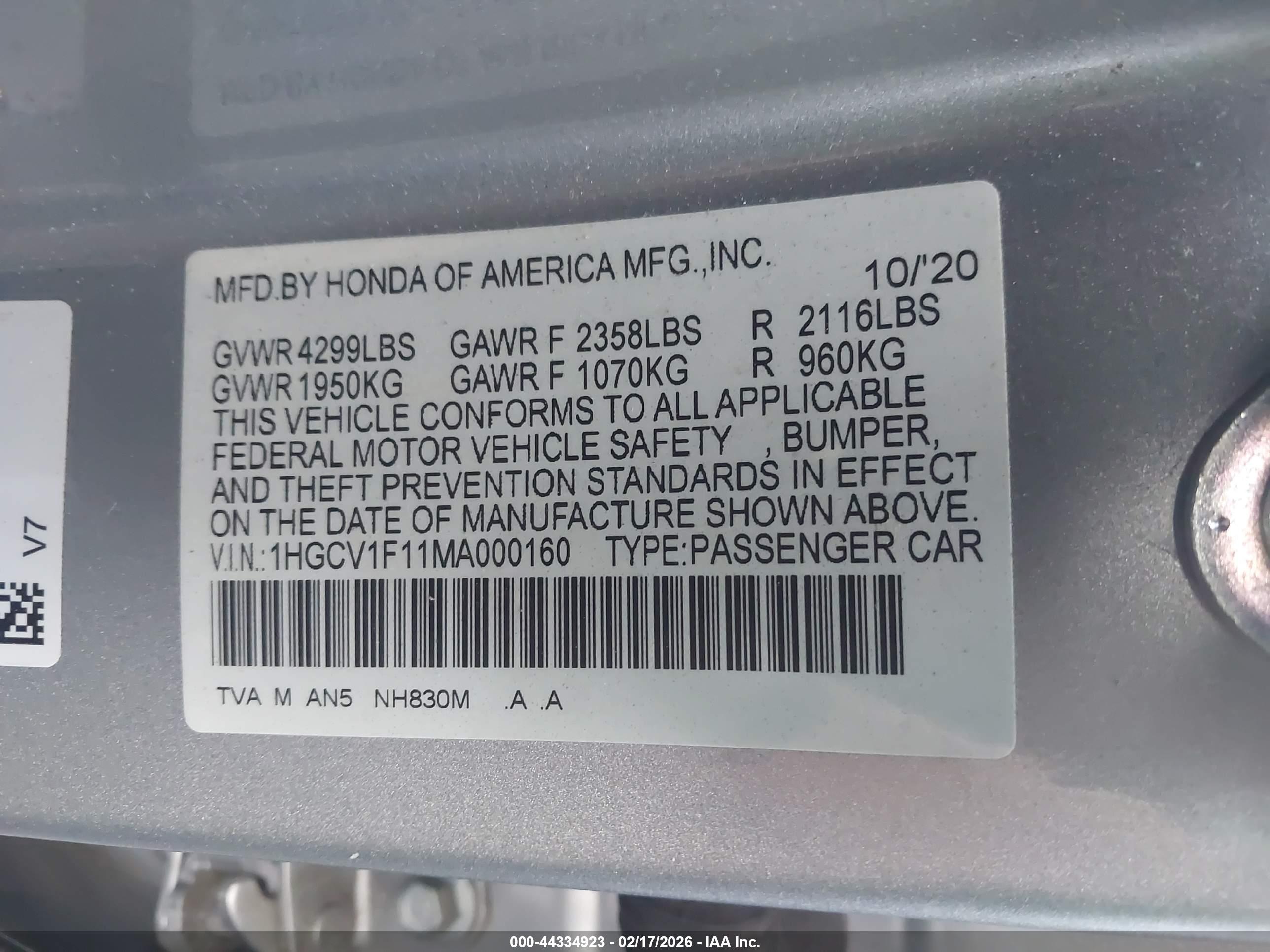 HONDA ACCORD image 9