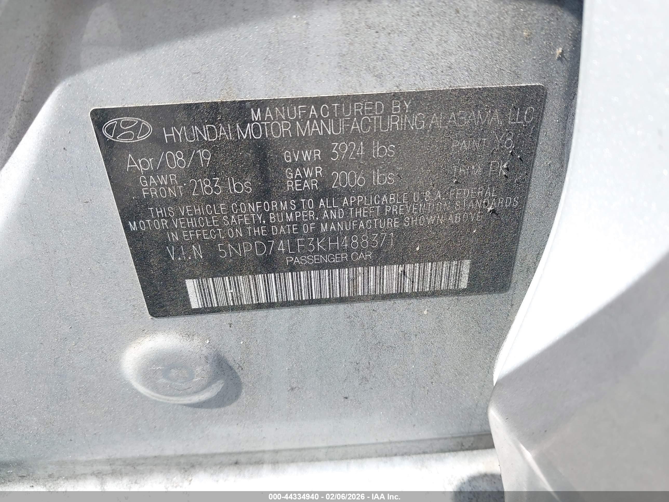 HYUNDAI ELANTRA image 9