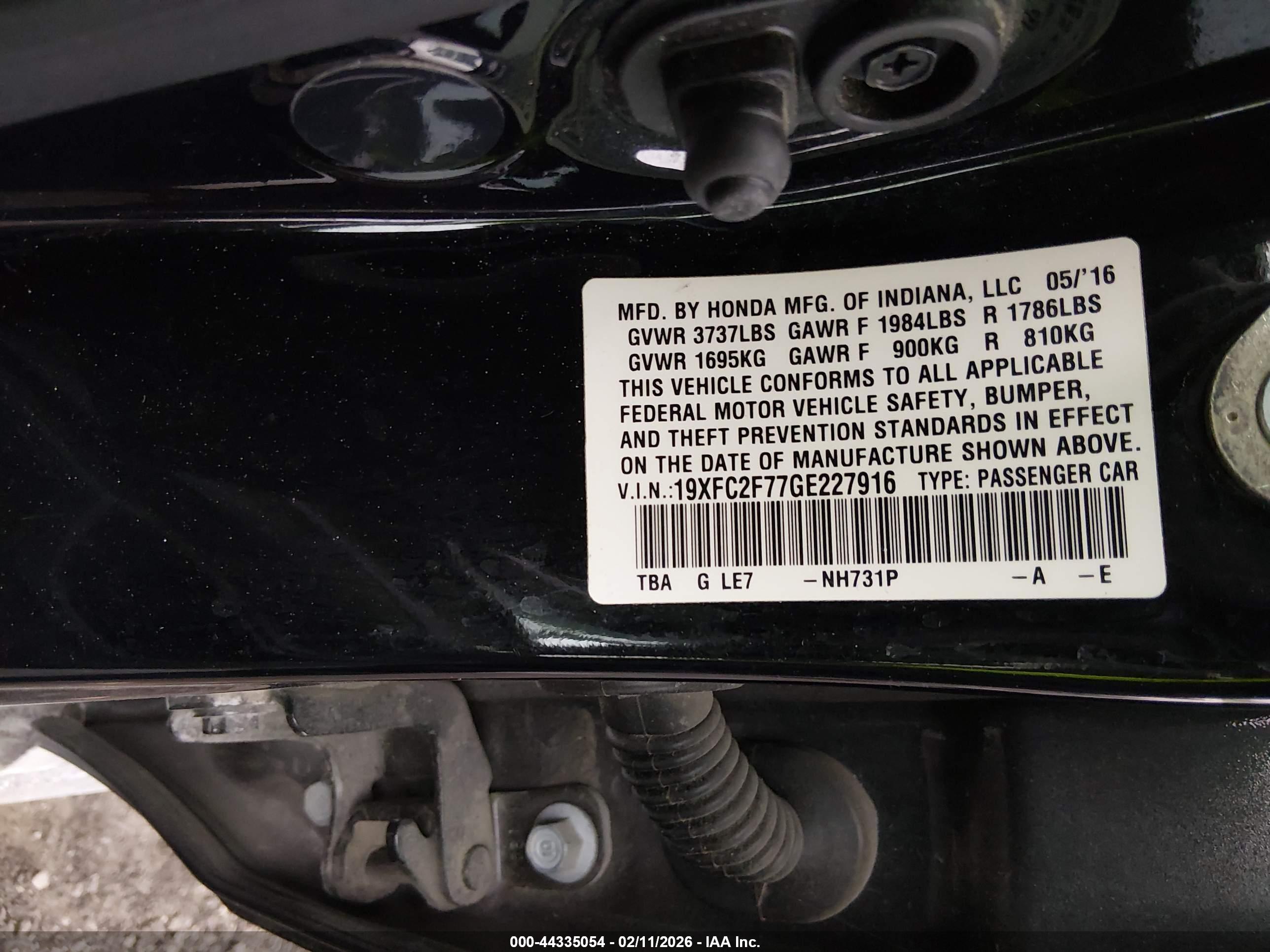 HONDA CIVIC image 9