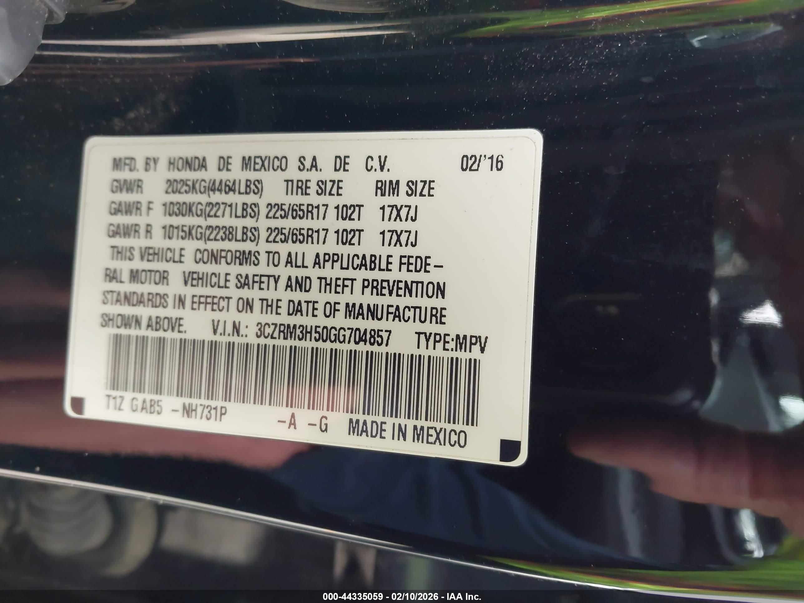 HONDA CR-V image 9