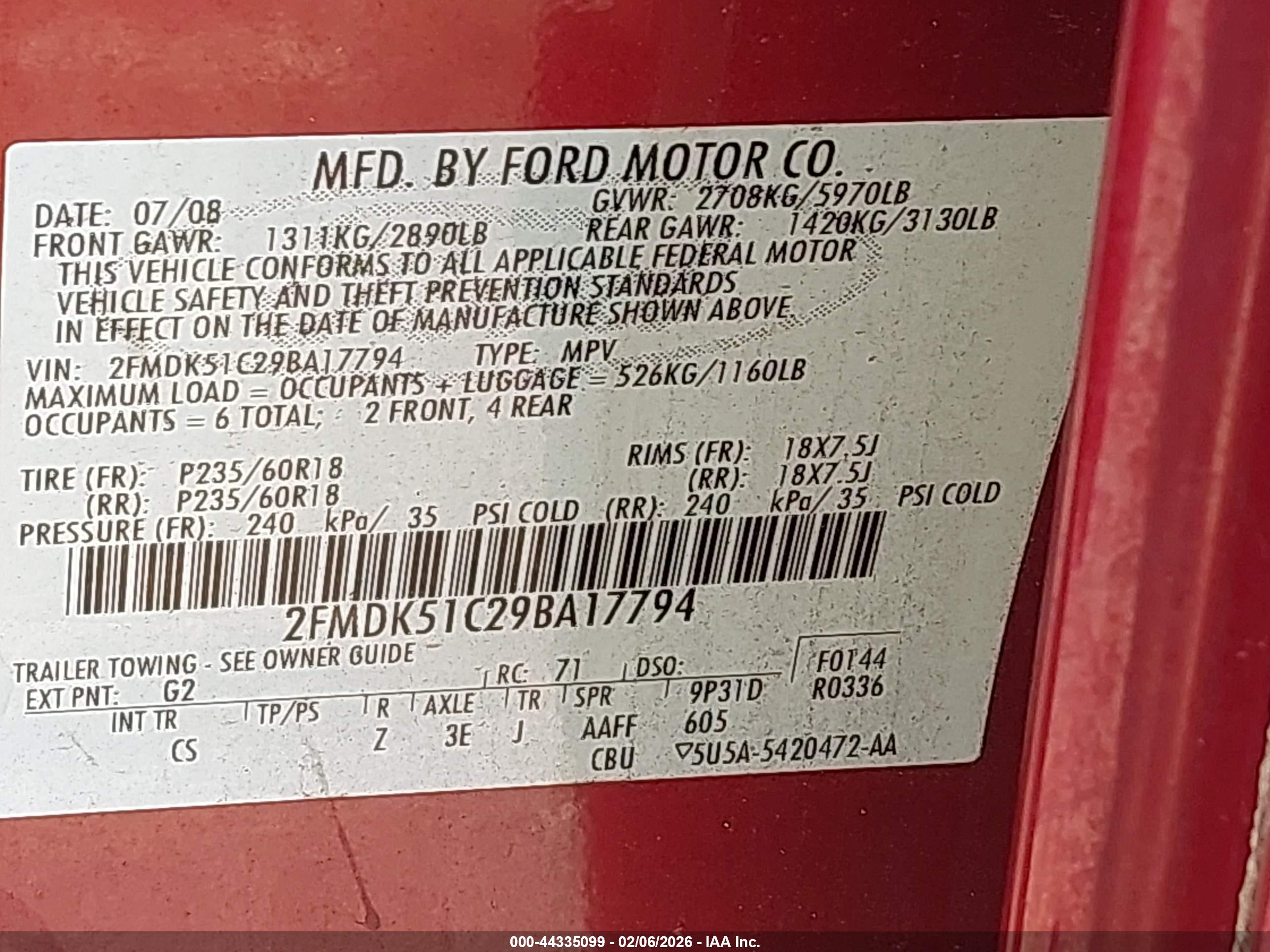FORD FLEX image 9